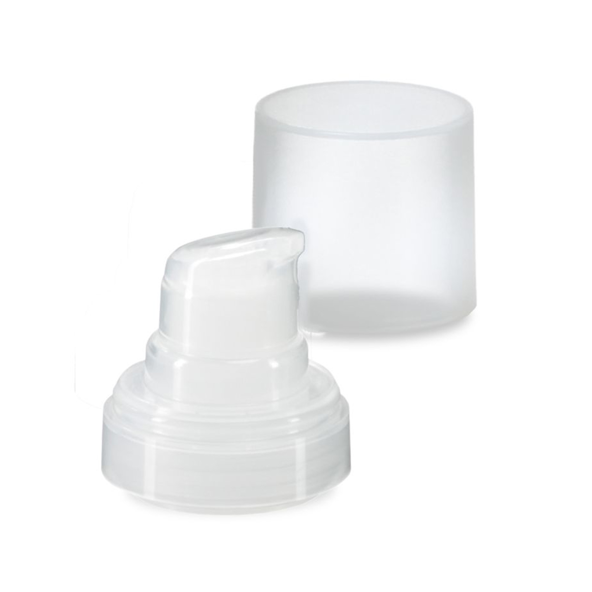 Tête Airless Micro naturelle + capuchon mat emboîtable couleur naturelle Tête Airless Micro naturelle + capuchon mat emboîtable couleur naturelle