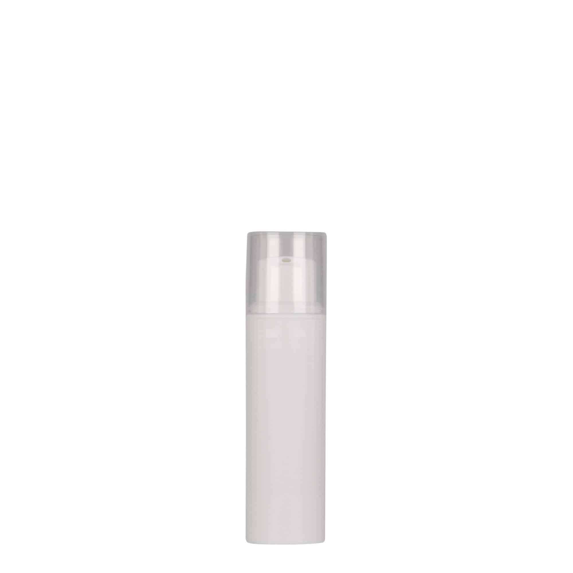 Distributeur airless 10 ml « Nano », plastique PP, blanc