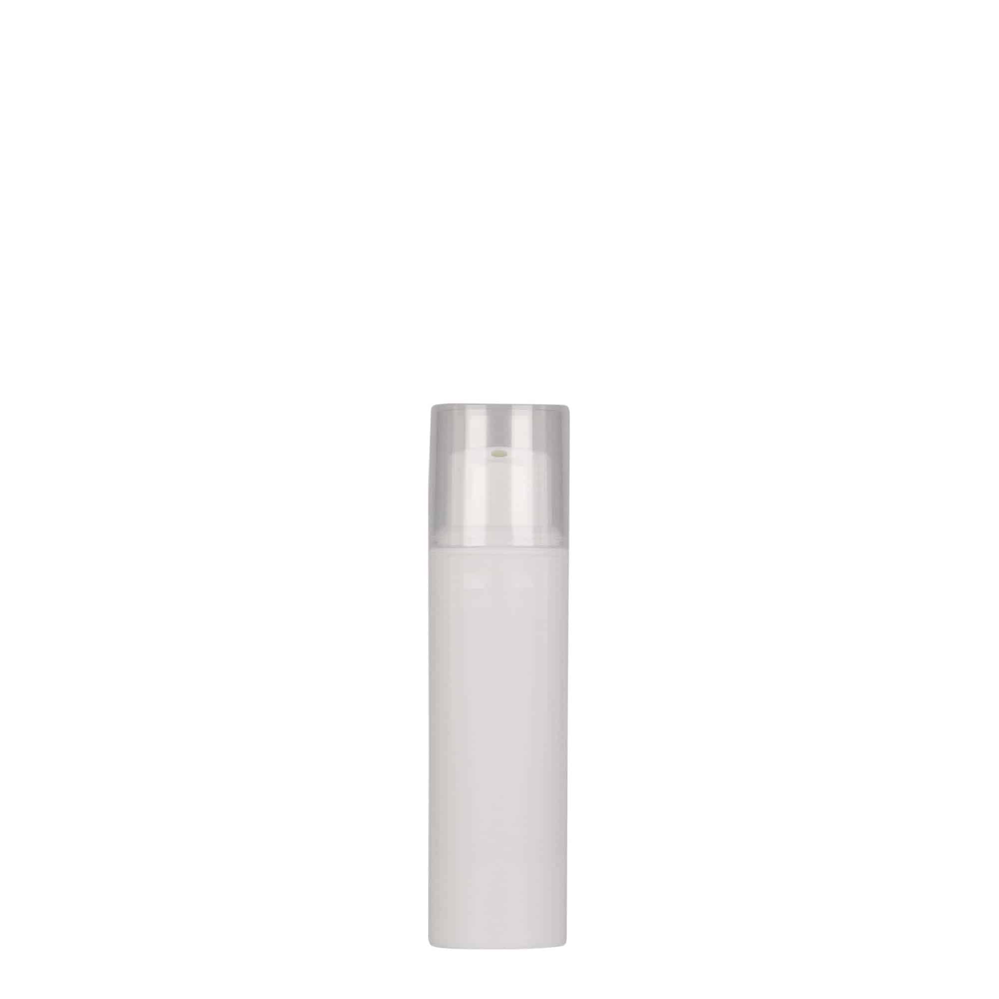 Distributeur airless 10 ml « Nano », plastique PP, blanc
