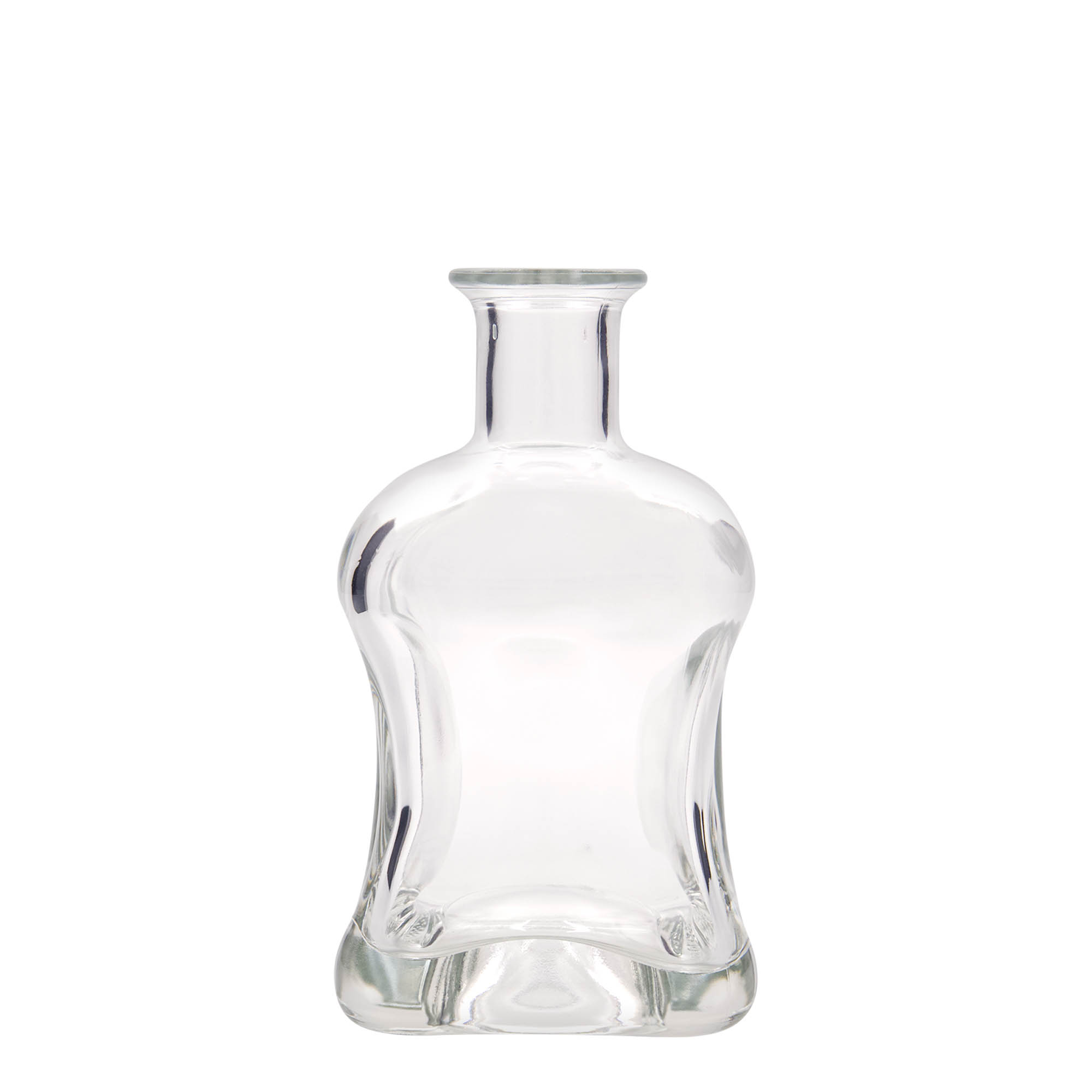 Bouteille en verre 500 ml « Dublin », carrée, ouverture : liège