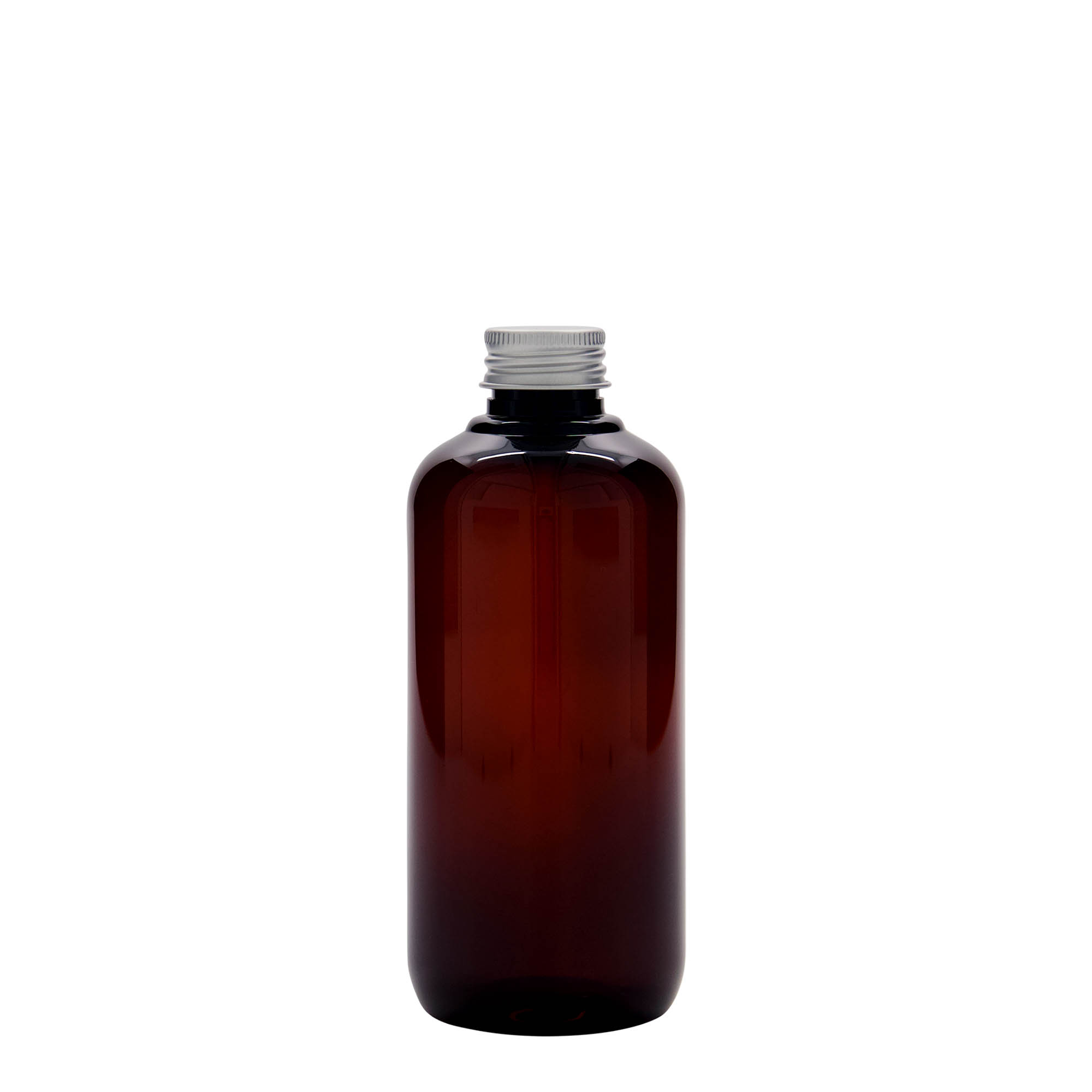 250 ml bouteille en plastique recyclé 'Victor's Best', PCR, brun, ouverture : 24/410