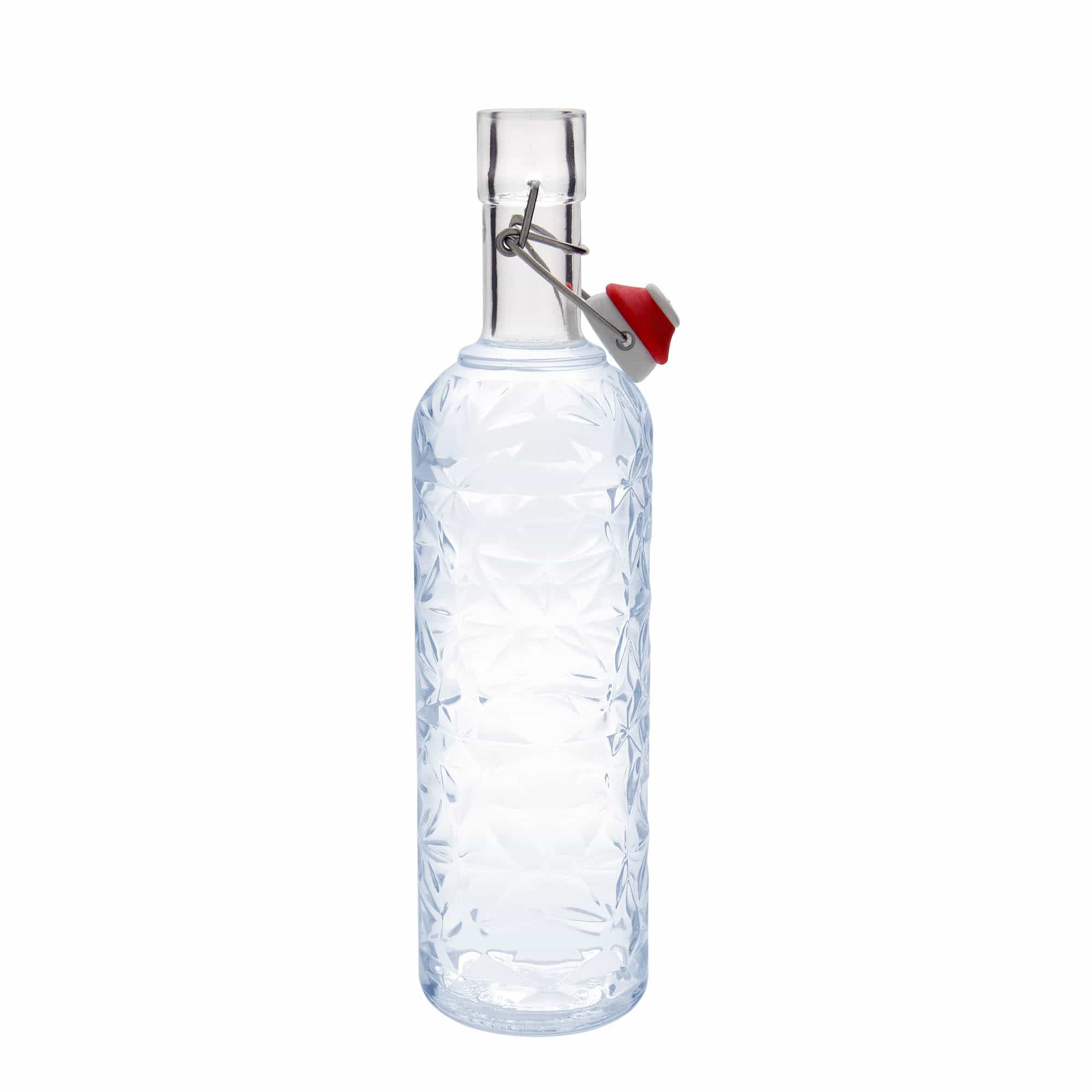 Bouteille en verre 1 000 ml « Oriente », ouverture : bouchon à levier