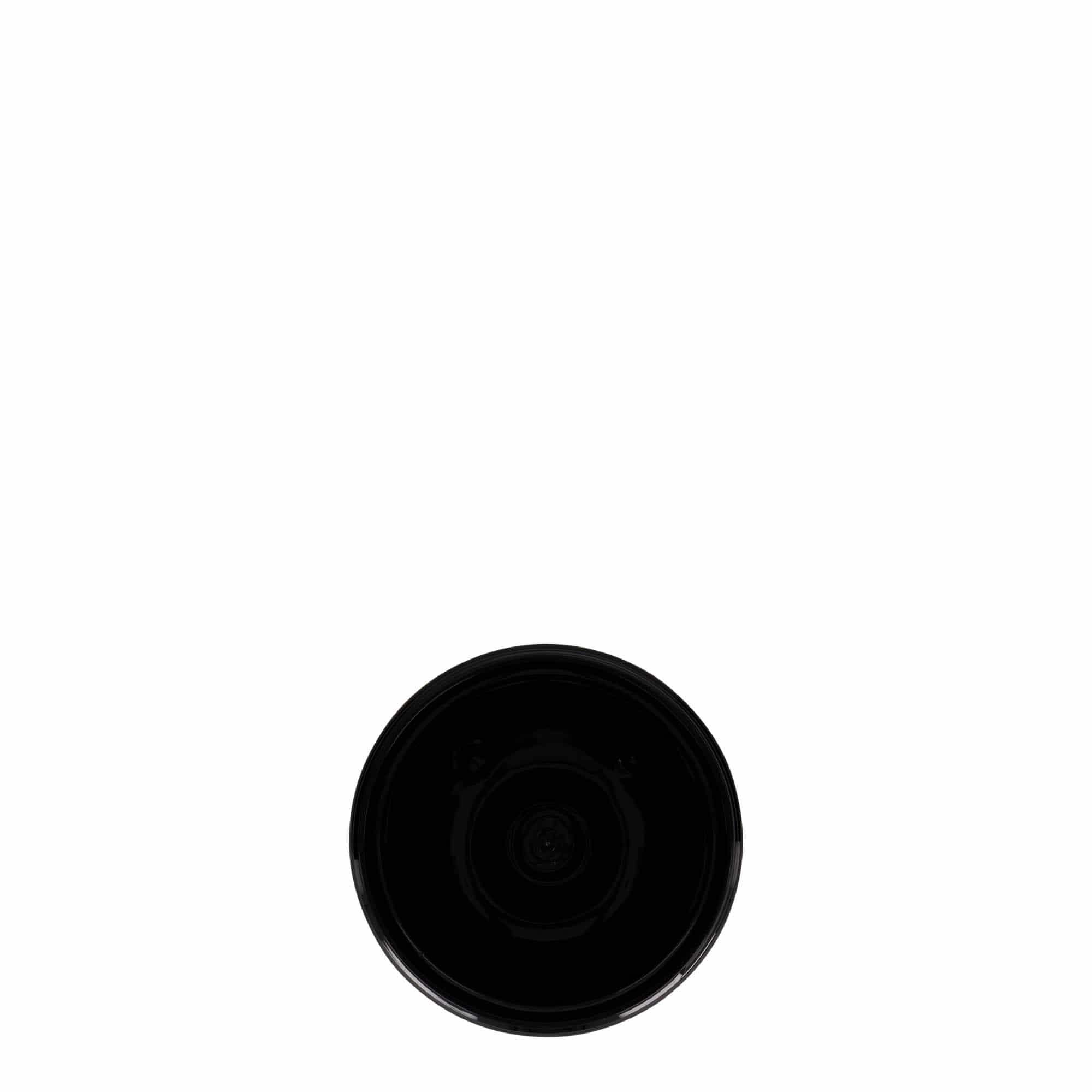 500 ml boîte PET « Isabella », noire, ouverture : 100/400 500 ml boîte PET « Isabella », noire, ouverture : 100/400