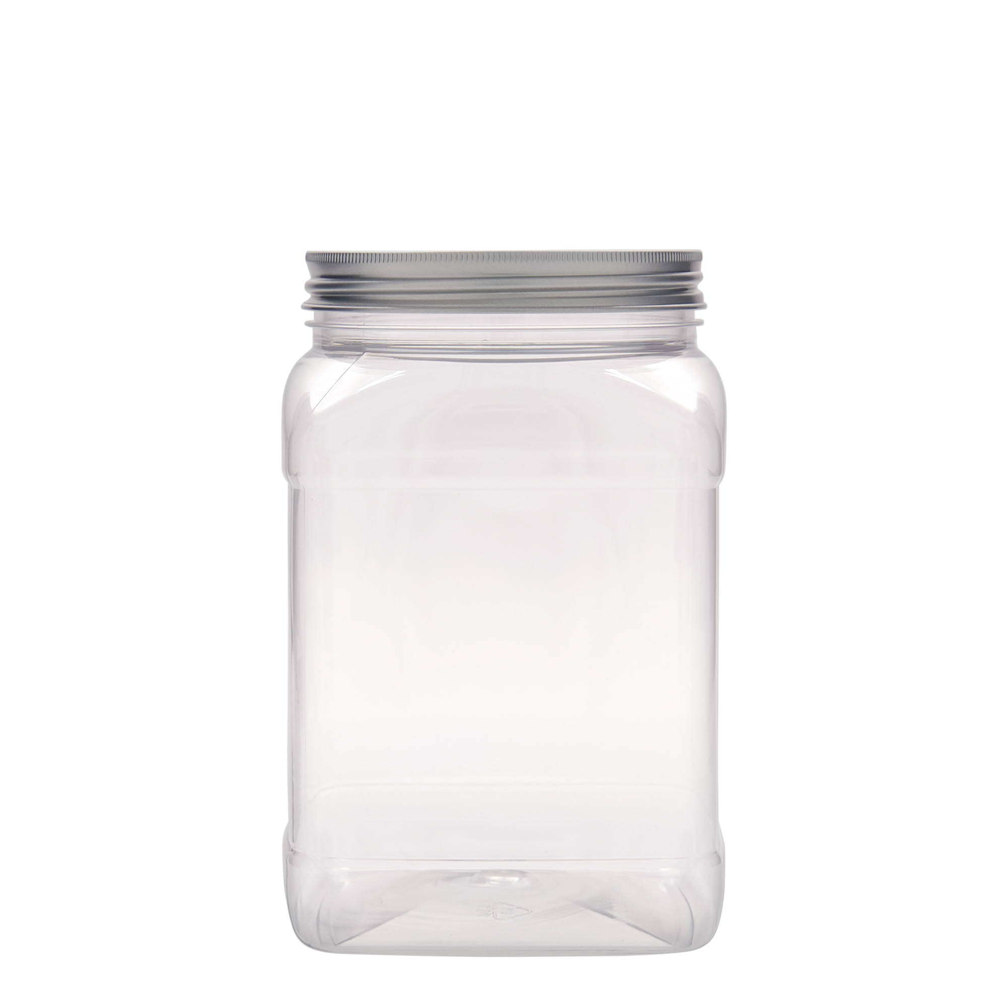 Boîte PET 1 500 ml 'Dana', carrée, plastique, ouverture : 100/400 Boîte PET 1 500 ml 'Dana', carrée, plastique, ouverture : 100/400