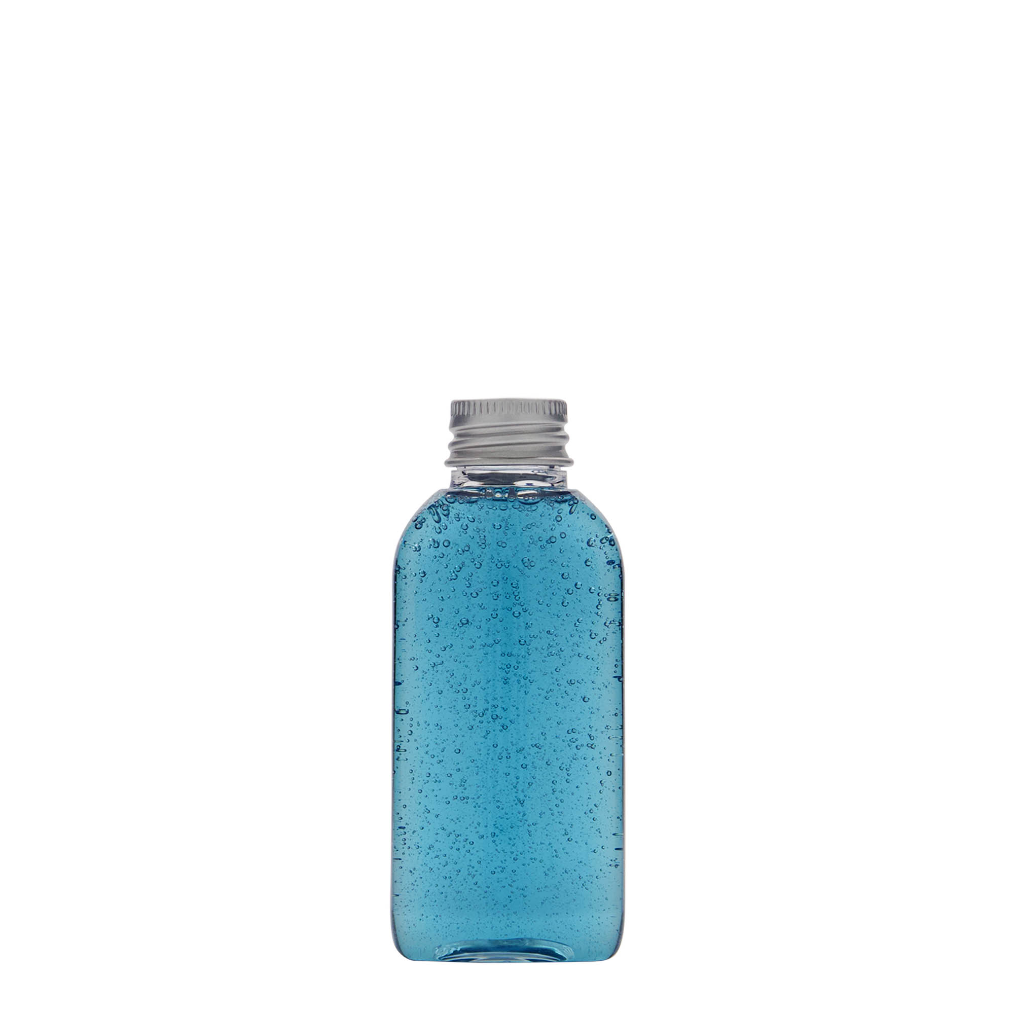 Flacon PET 50 ml « Iris », ovale, plastique, ouverture : 20/410