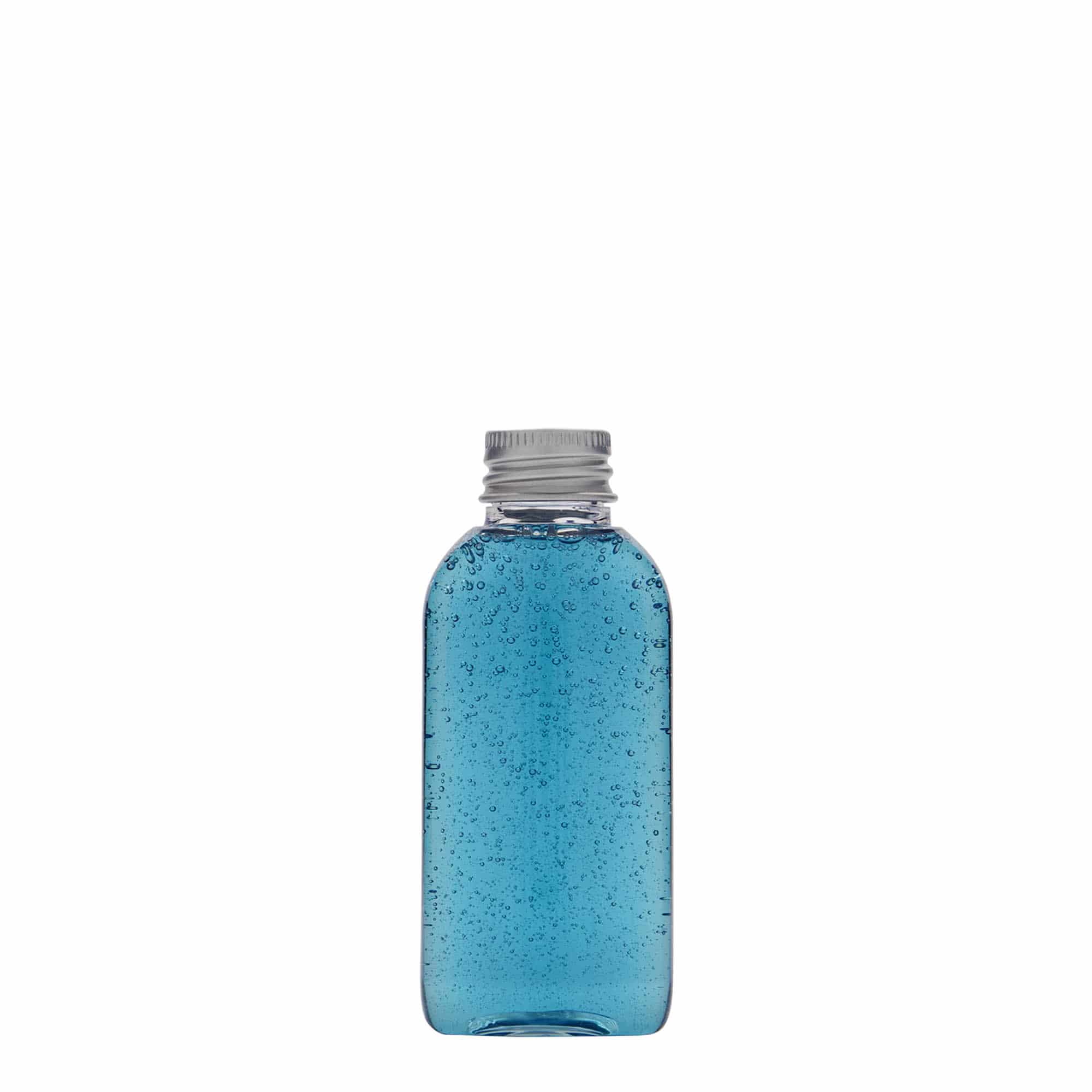 Flacon PET 50 ml « Iris », ovale, plastique, ouverture : 20/410