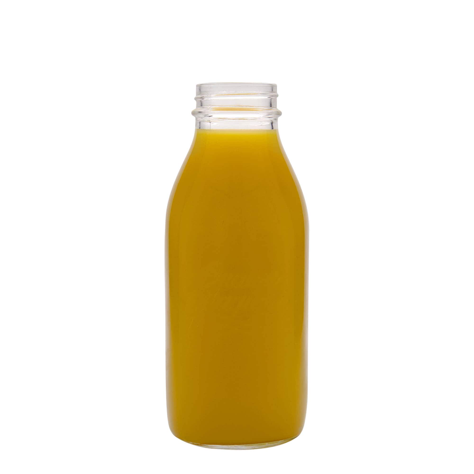 Bouteille en verre 1.000 ml 'Quattro Stagioni', ouverture : bouchon à vis Bouteille en verre 1.000 ml 'Quattro Stagioni', ouverture : bouchon à vis