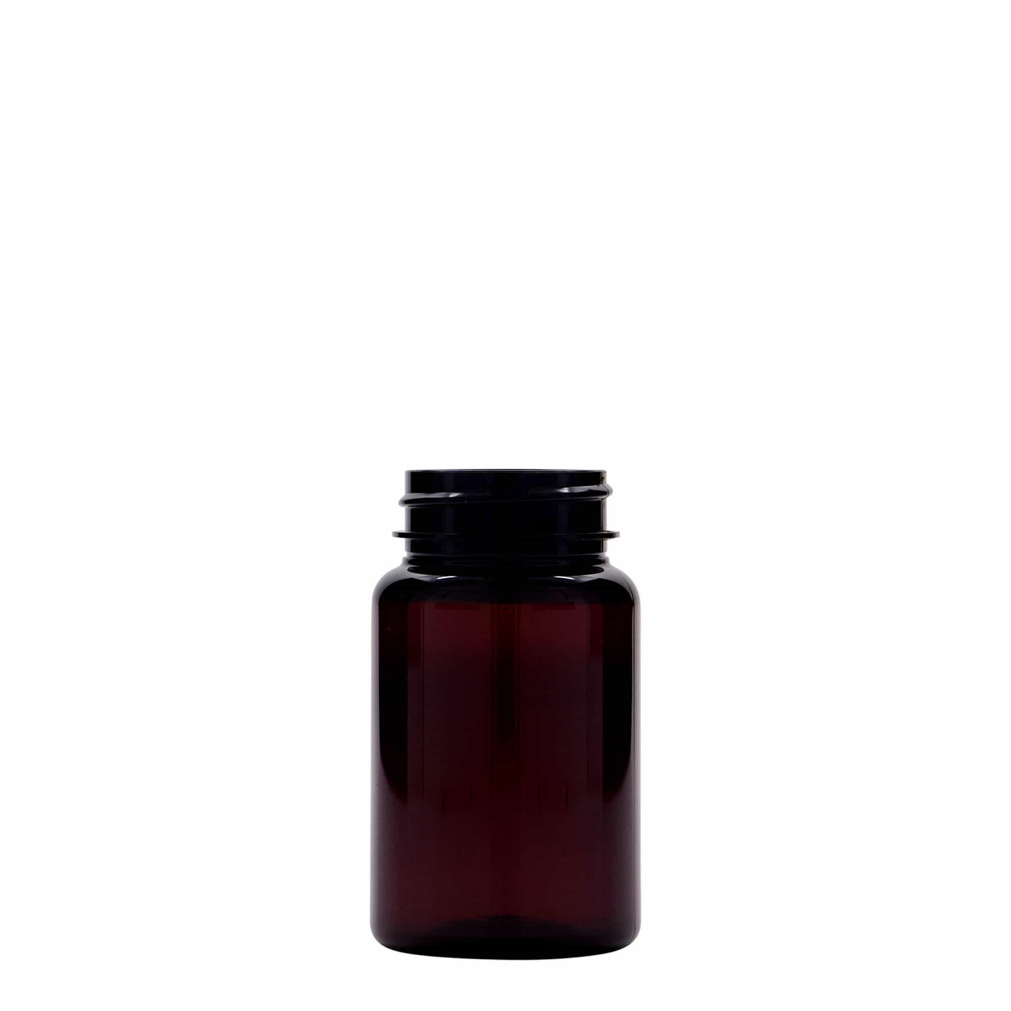 75 ml emballage PET, plastique, marron, ouverture : 38/400