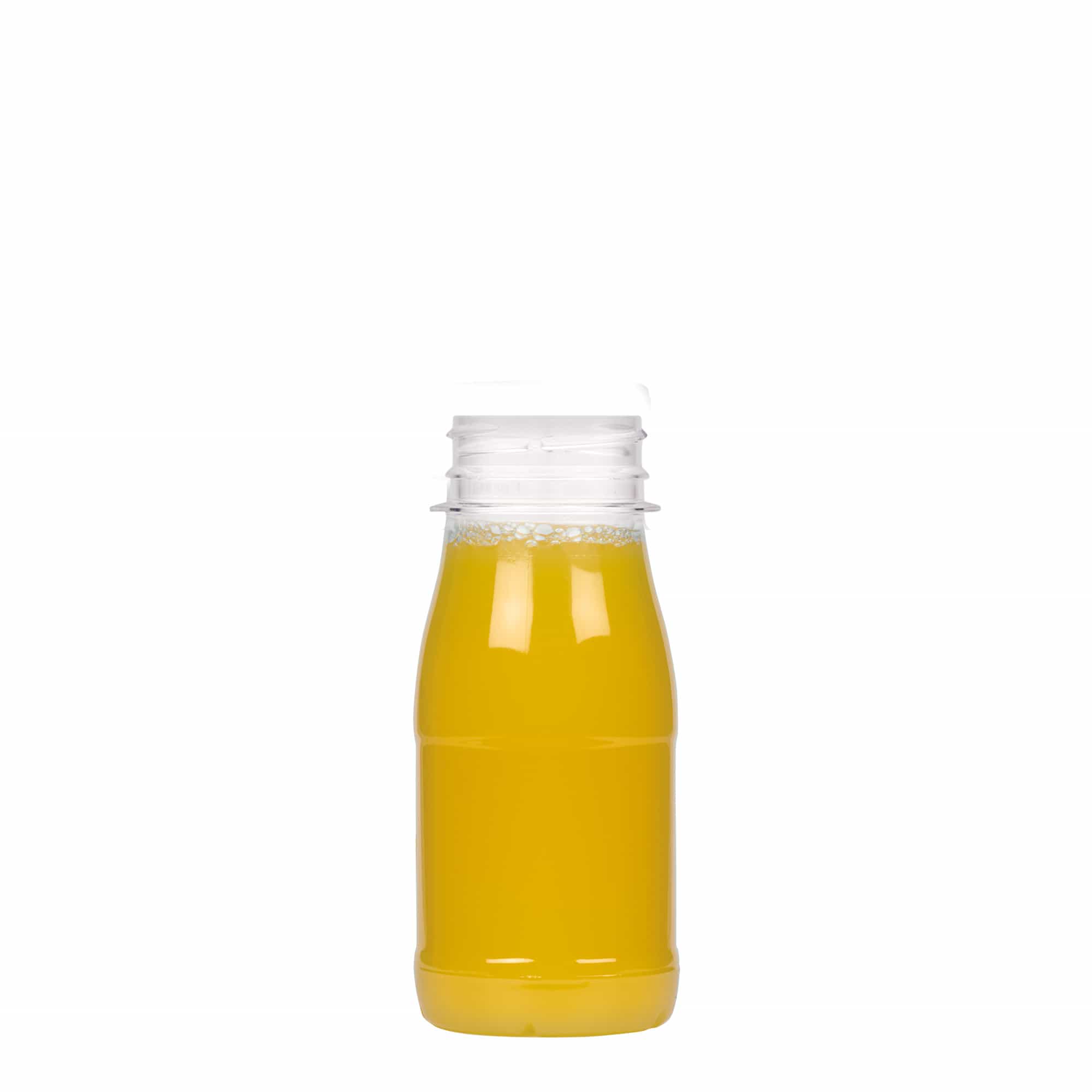 Bouteille PET 150 ml « Milk and Juice », plastique, ouverture : 38 mm