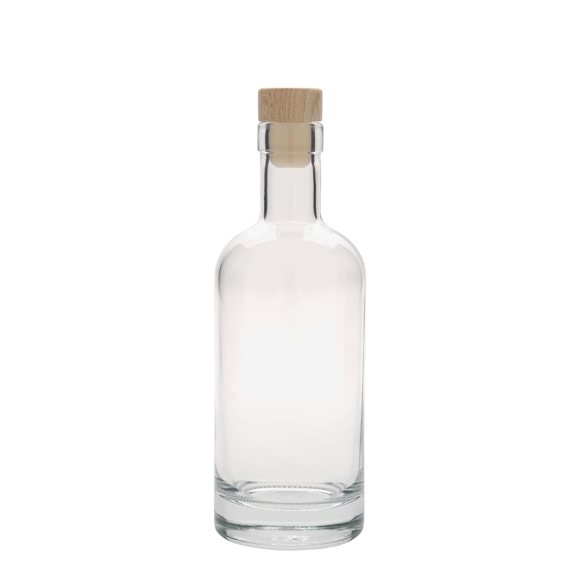 Bouteille en verre 350 ml « Linea Uno », ouverture : bouchon en liège