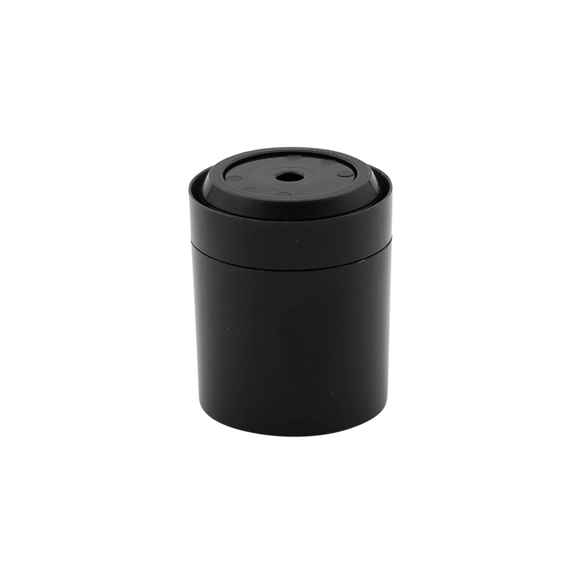 Pompe distributeur sans air « Micro », plastique PP, noir
