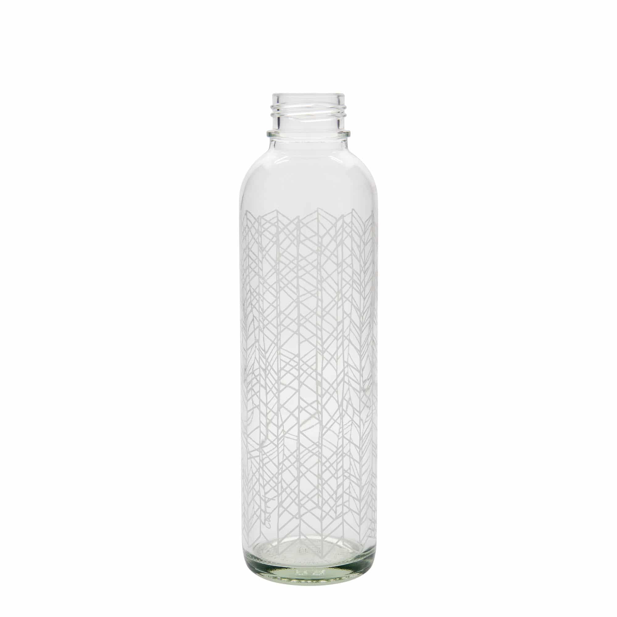 Bouteille d'eau 700 ml CARRY Bottle 'Structure of Life', ouverture : bouchon à vis
