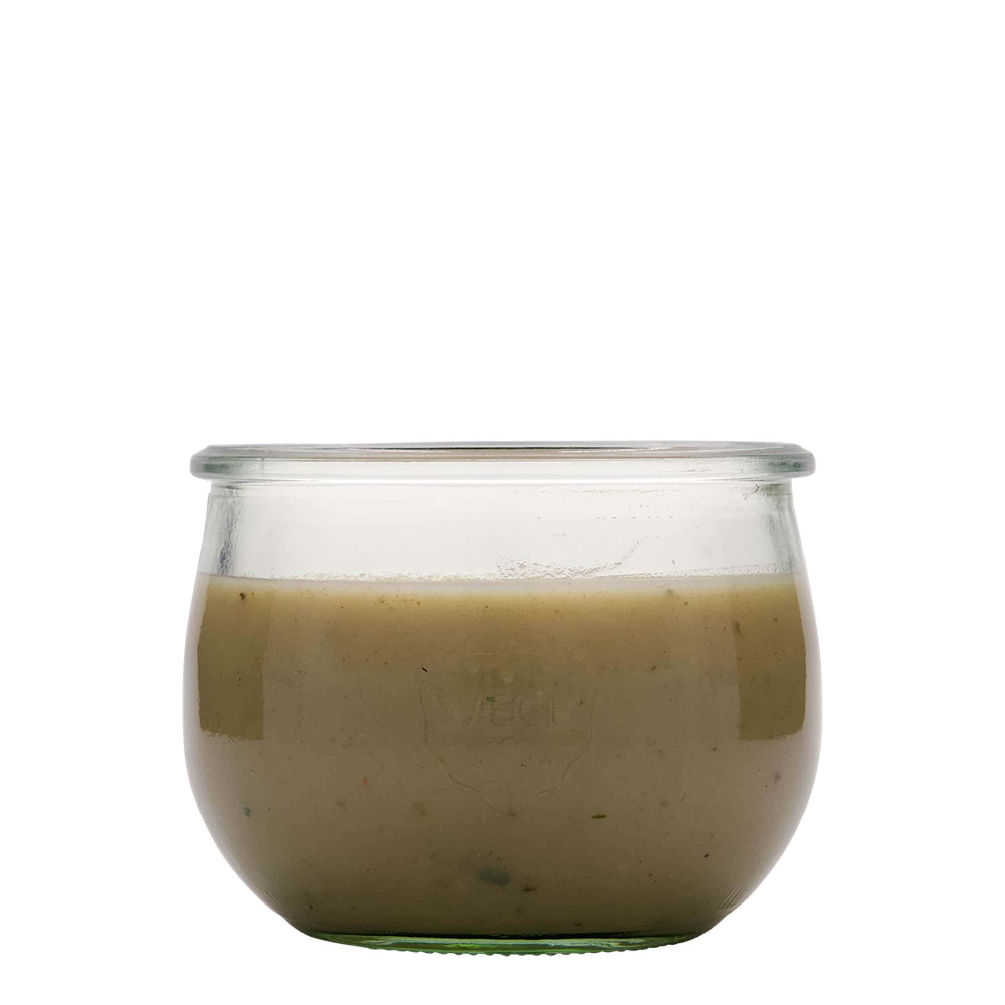 Bocal WECK tulipe 580 ml, bouchage: bords arrondis