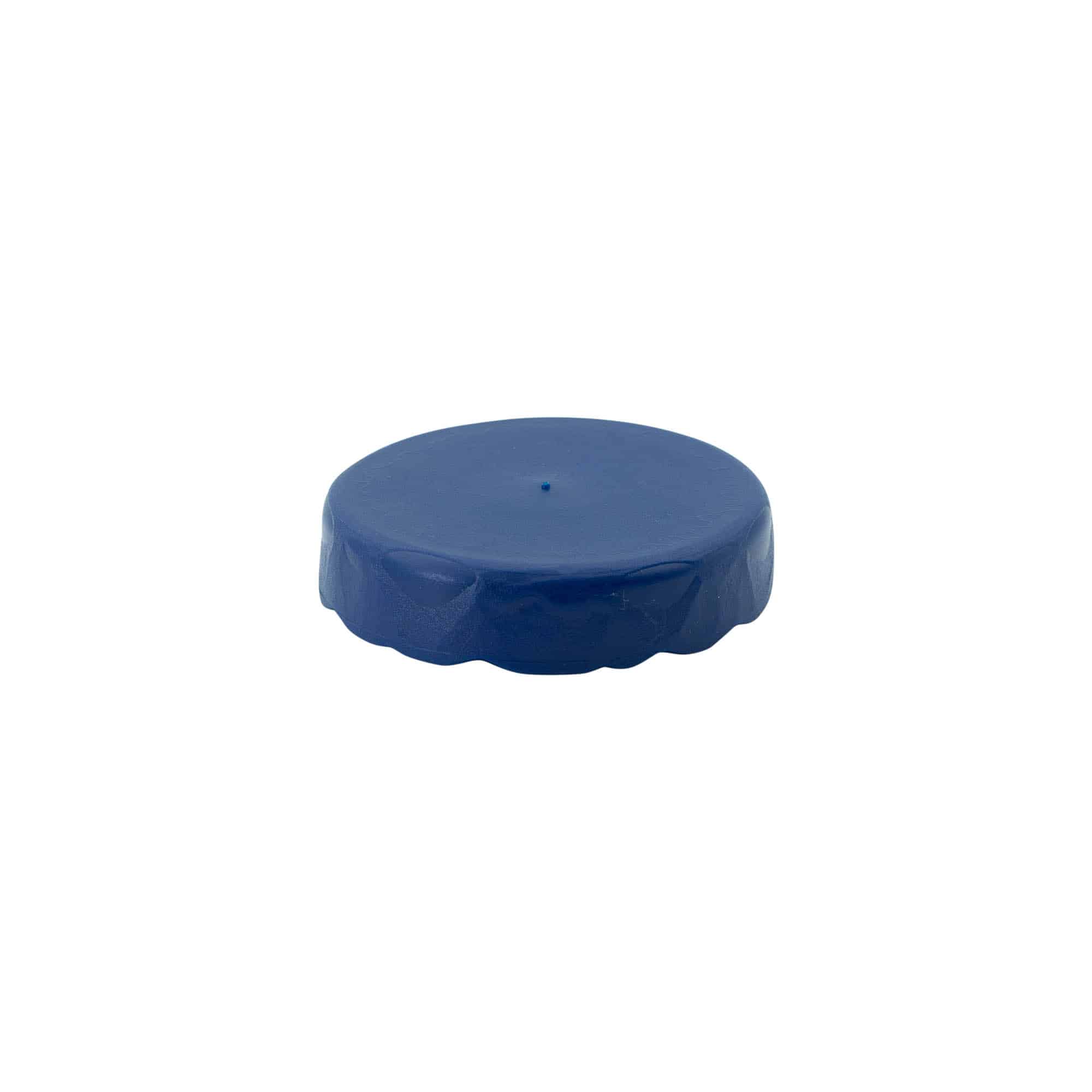 Couvercle-cloche pour pot en céramique à col étroit, plastique PEHD, bleu Couvercle-cloche pour pot en céramique à col étroit, plastique PEHD, bleu