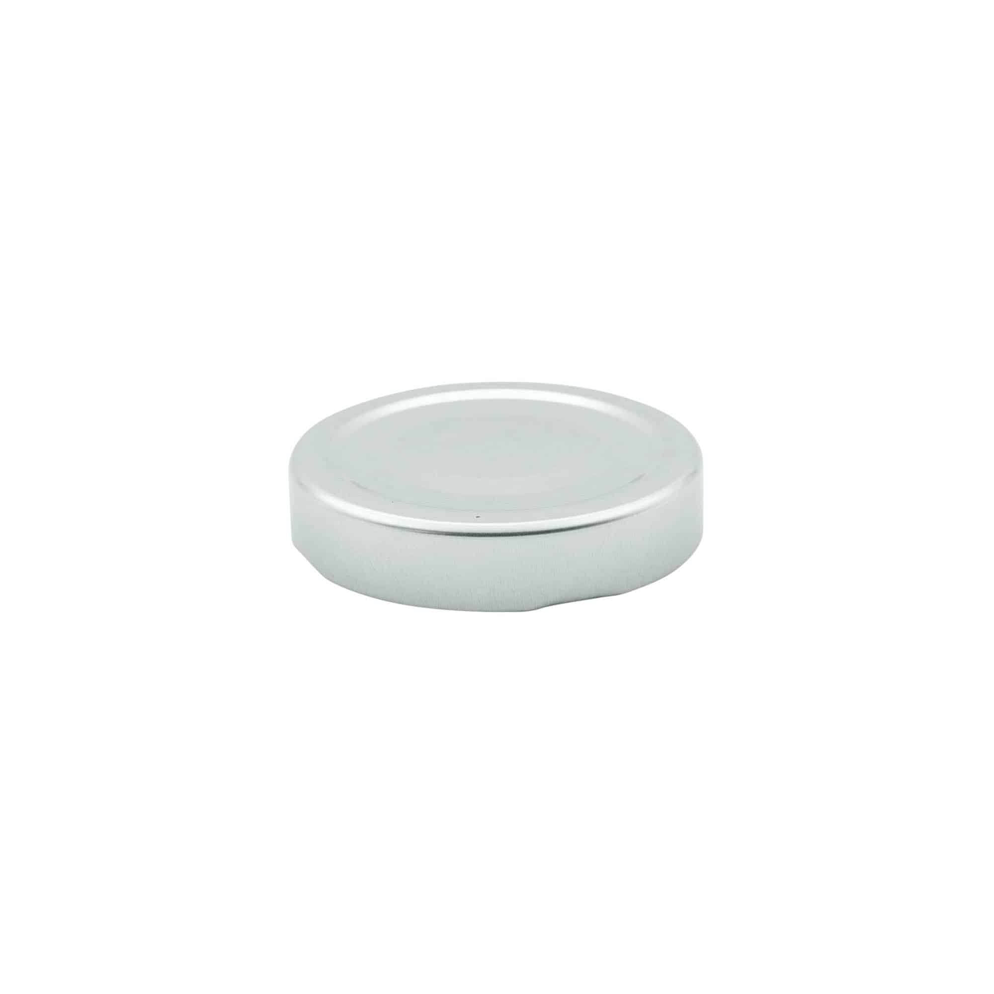 Bouchon à vis profond, tôle blanche, argenté, pour ouverture : Deep-TO 63 Bouchon à vis profond, tôle blanche, argenté, pour ouverture : Deep-TO 63