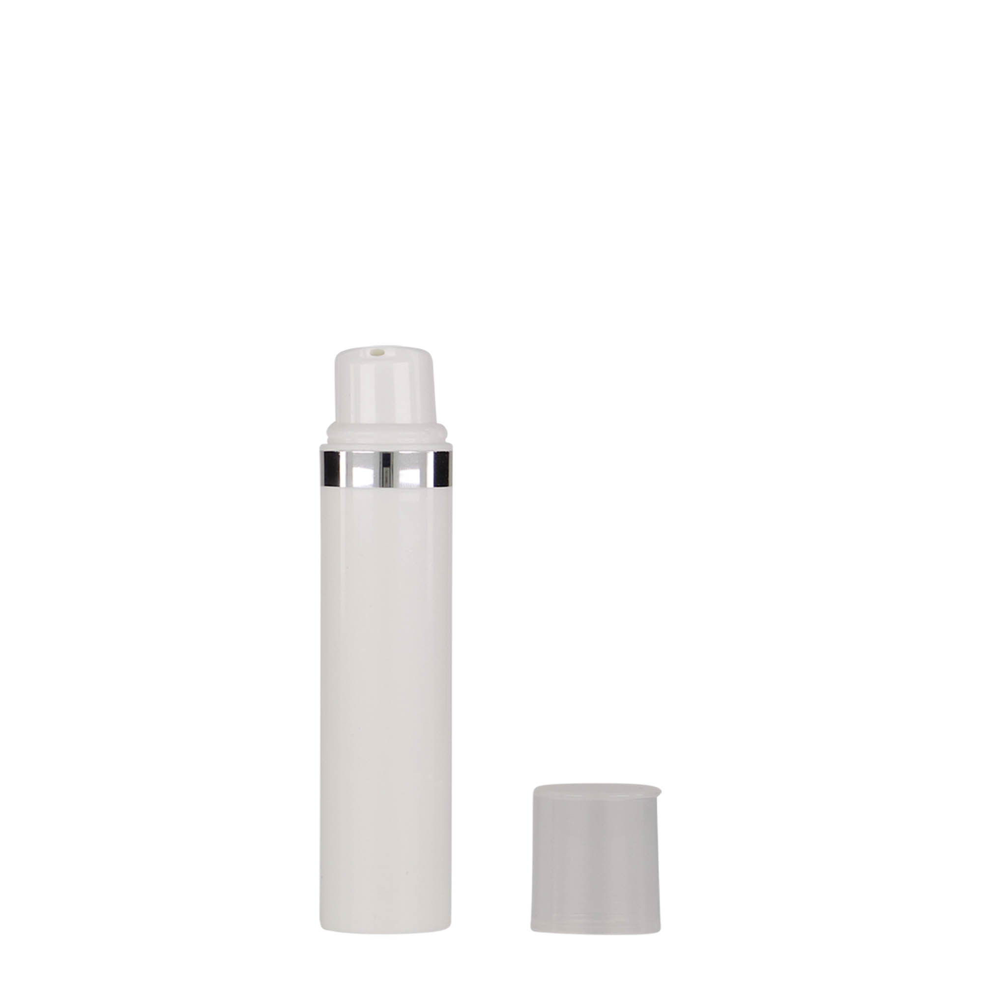Distributeur sans air 15 ml 'Nano', plastique PP, blanc