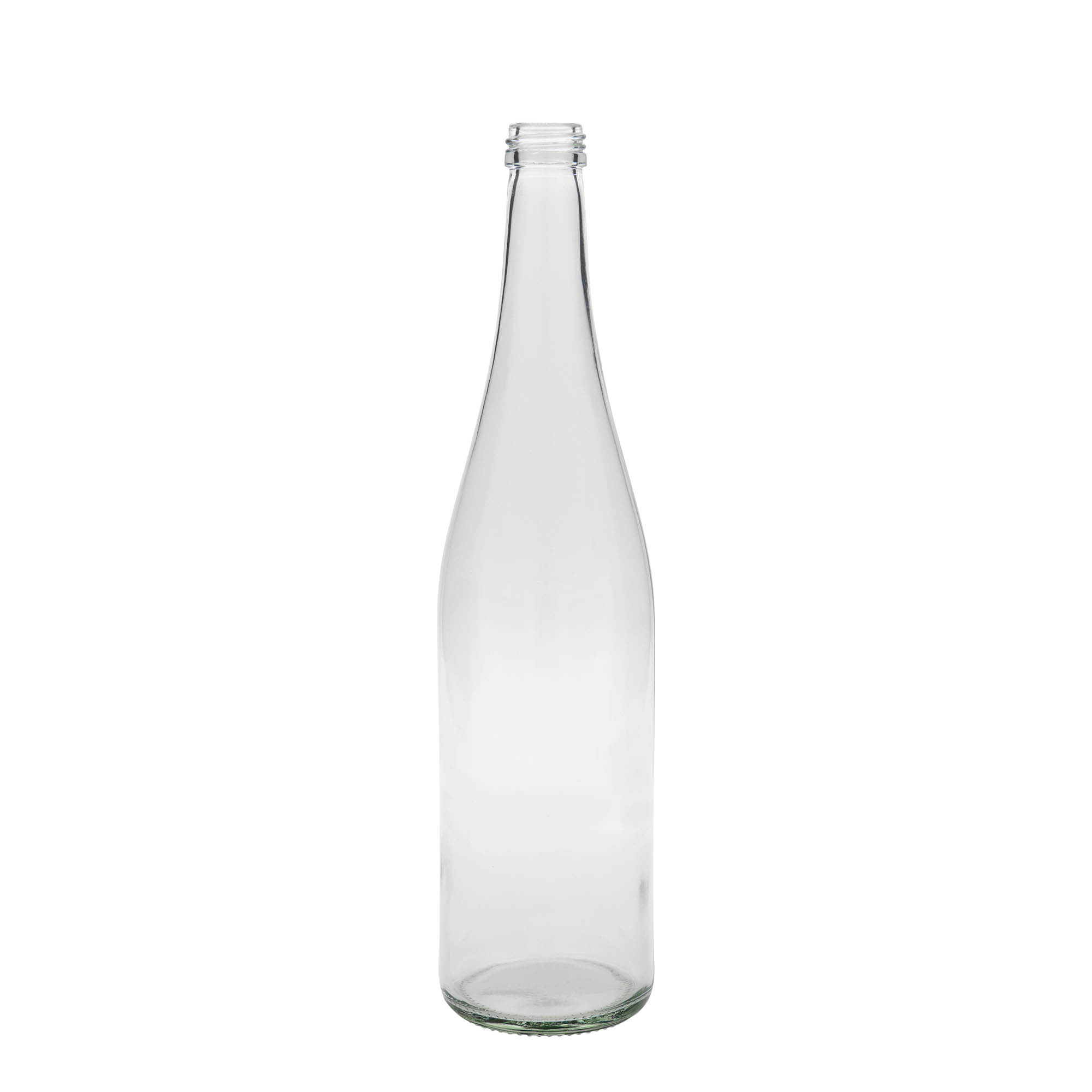 Bouteille en verre de 750 ml 'Weinschlegel', ouverture : PP 28 Bouteille en verre de 750 ml 'Weinschlegel', ouverture : PP 28