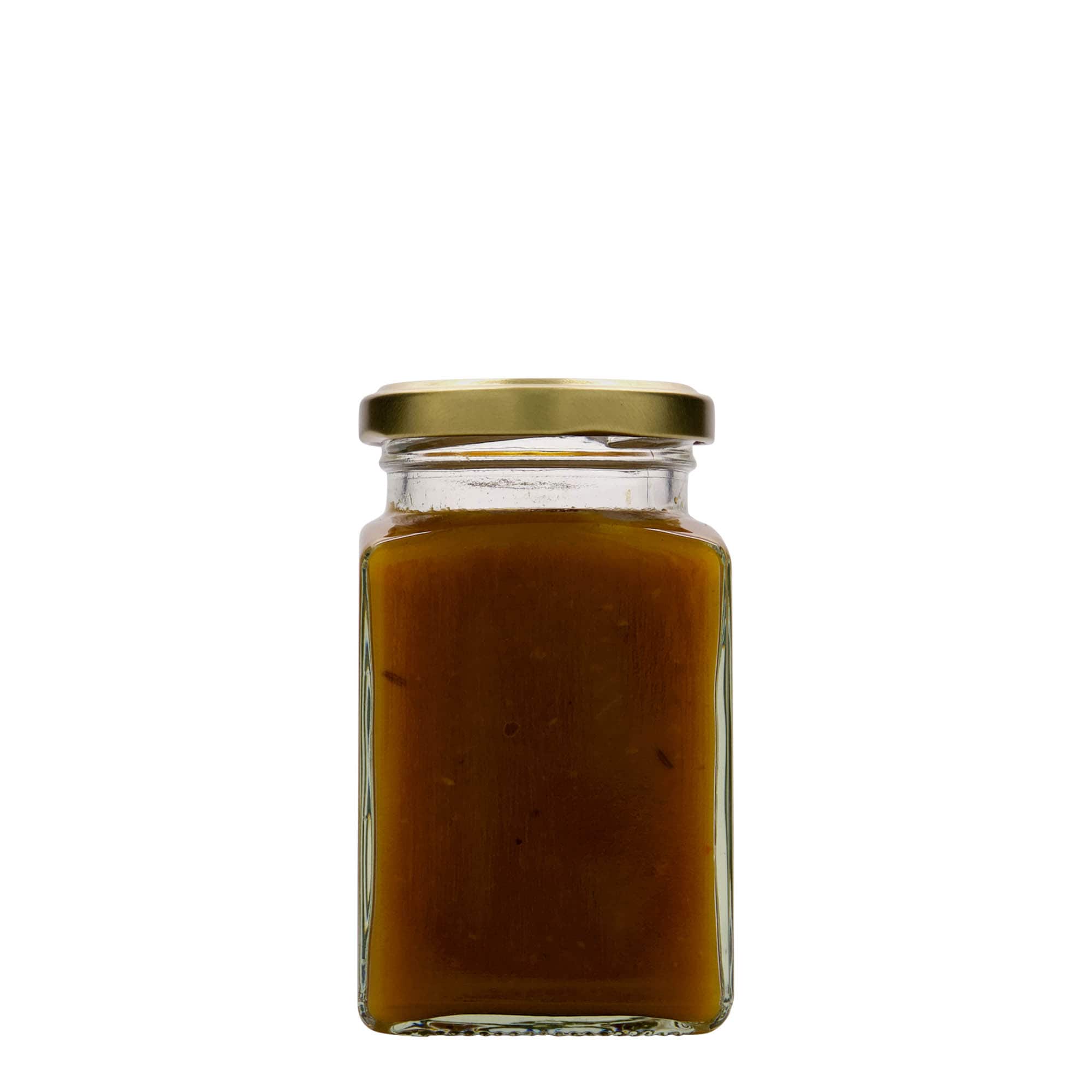 260 ml en verre carré, ouverture : Twist-Off (TO 58)