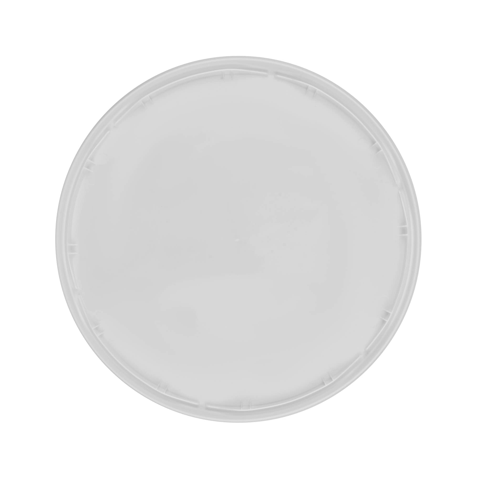 Couvercle pour seau de 20 l, plastique PP, blanc
