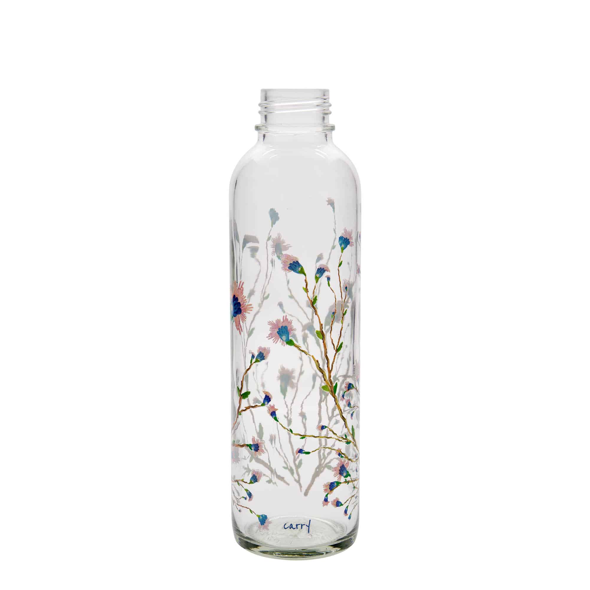 Gourde 700 ml 'CARRY Bottle', motif : Hanami, bouchage: Bougage à vis