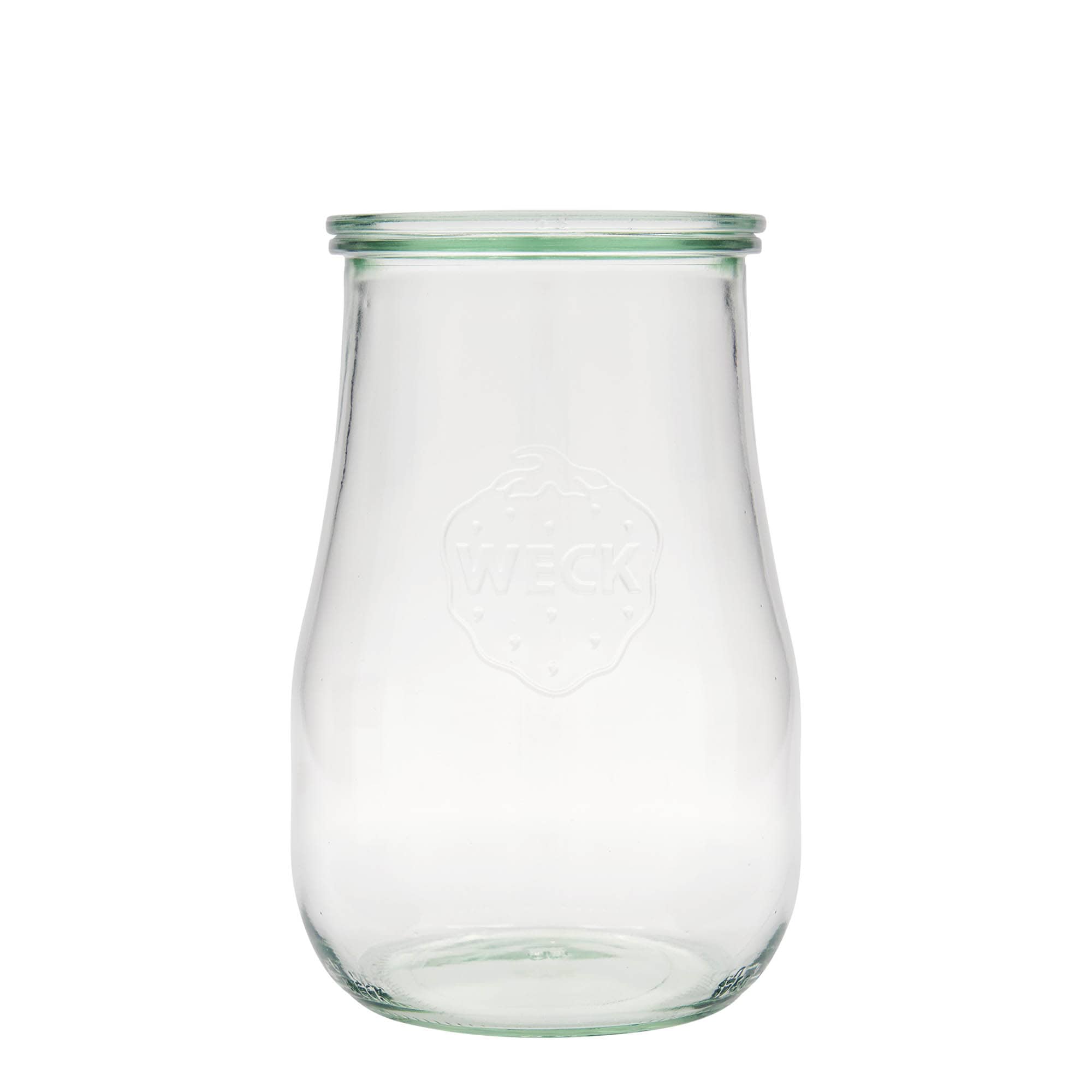 4x 1750 ml WECK verre tulipe avec couvercle en verre RR 100