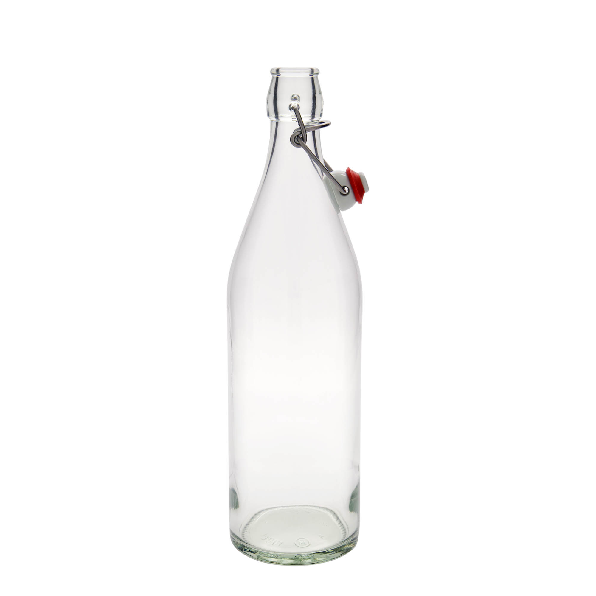 Bouteille en verre 1 000 ml 'Giara', ouverture : fermeture à bascule Bouteille en verre 1 000 ml 'Giara', ouverture : fermeture à bascule