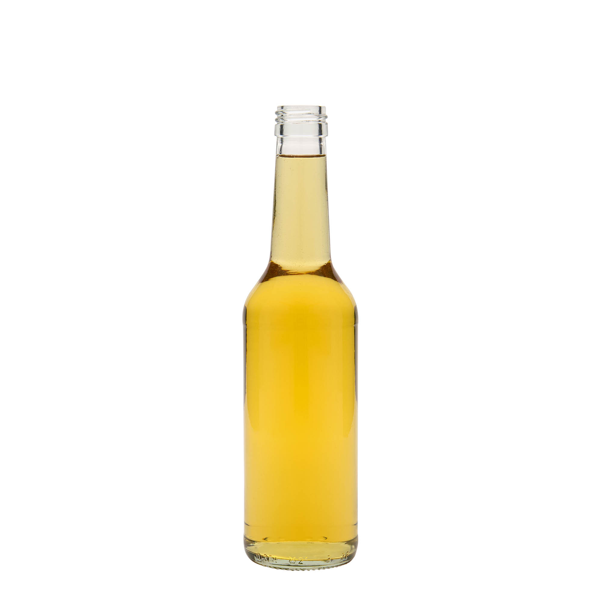 Bouteille en verre 350 ml à col droit, ouverture : PP 28