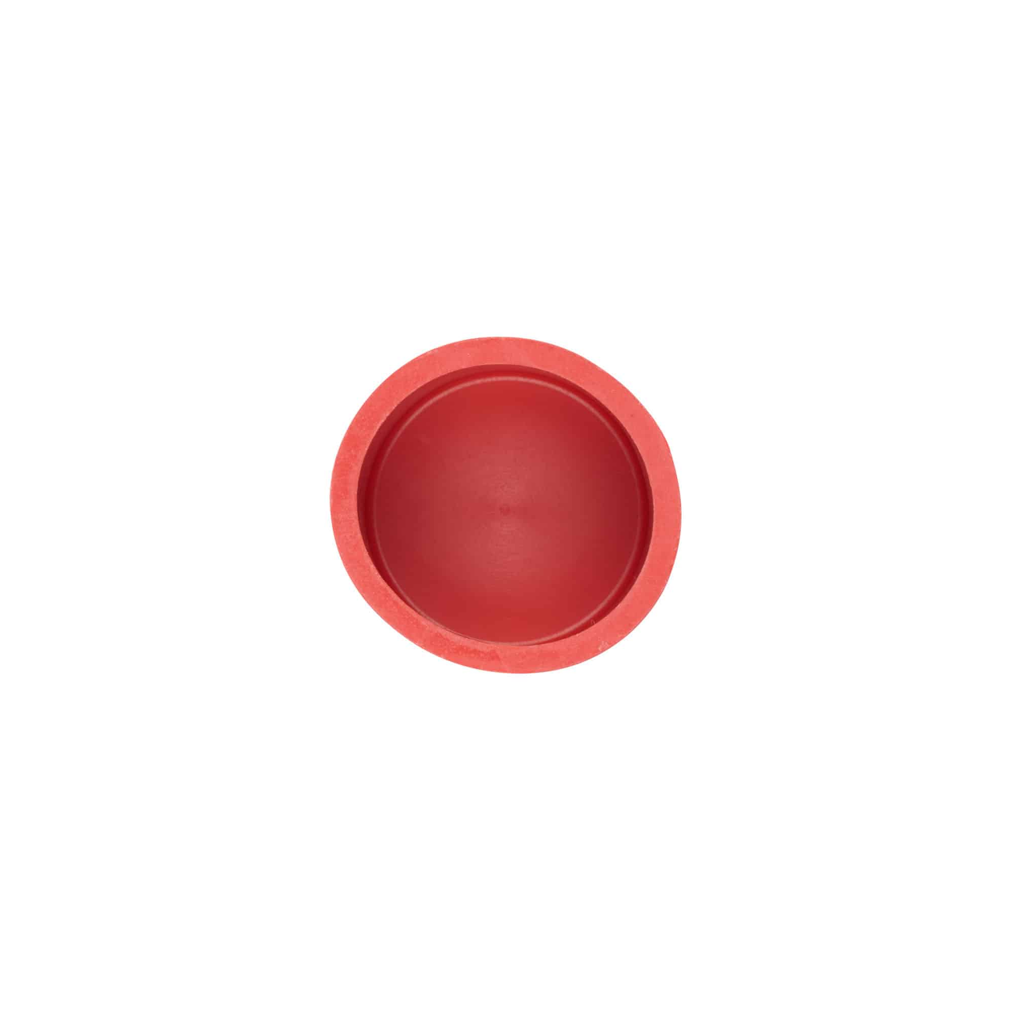 Capuchon de pont type 2, caoutchouc, rouge