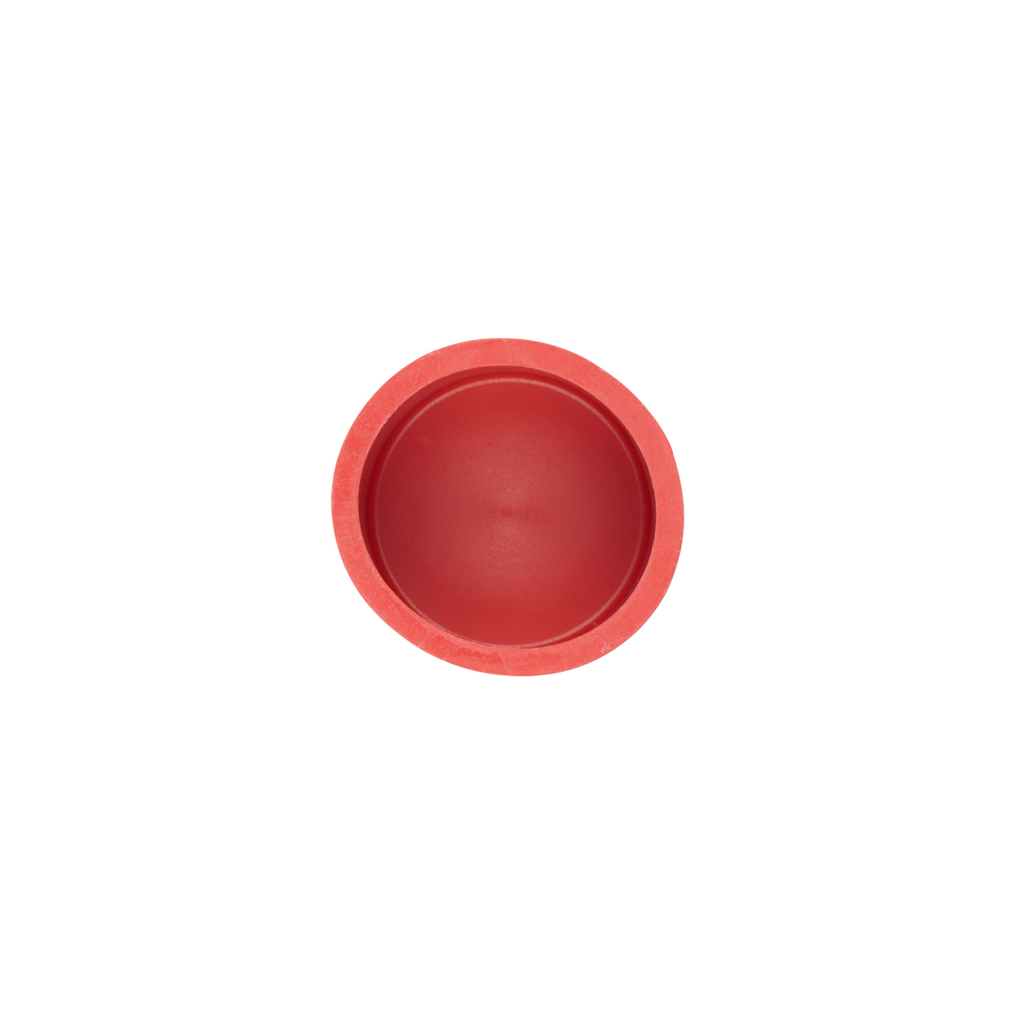 Capuchon de pont type 2, caoutchouc, rouge Capuchon de pont type 2, caoutchouc, rouge