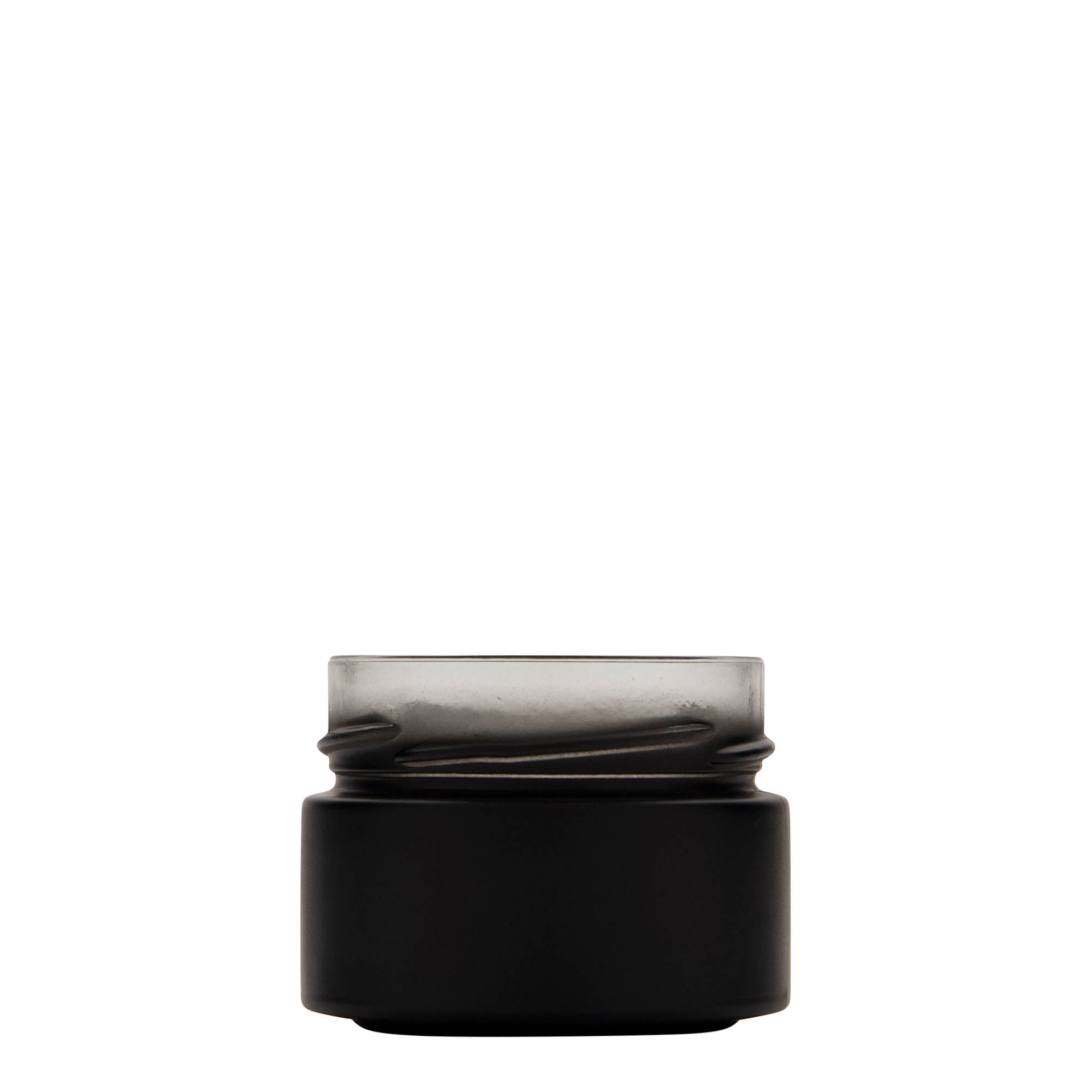 Verre rond 130 ml 'Aurora', noir, ouverture : Deep-Twist-Off (DTO 66)