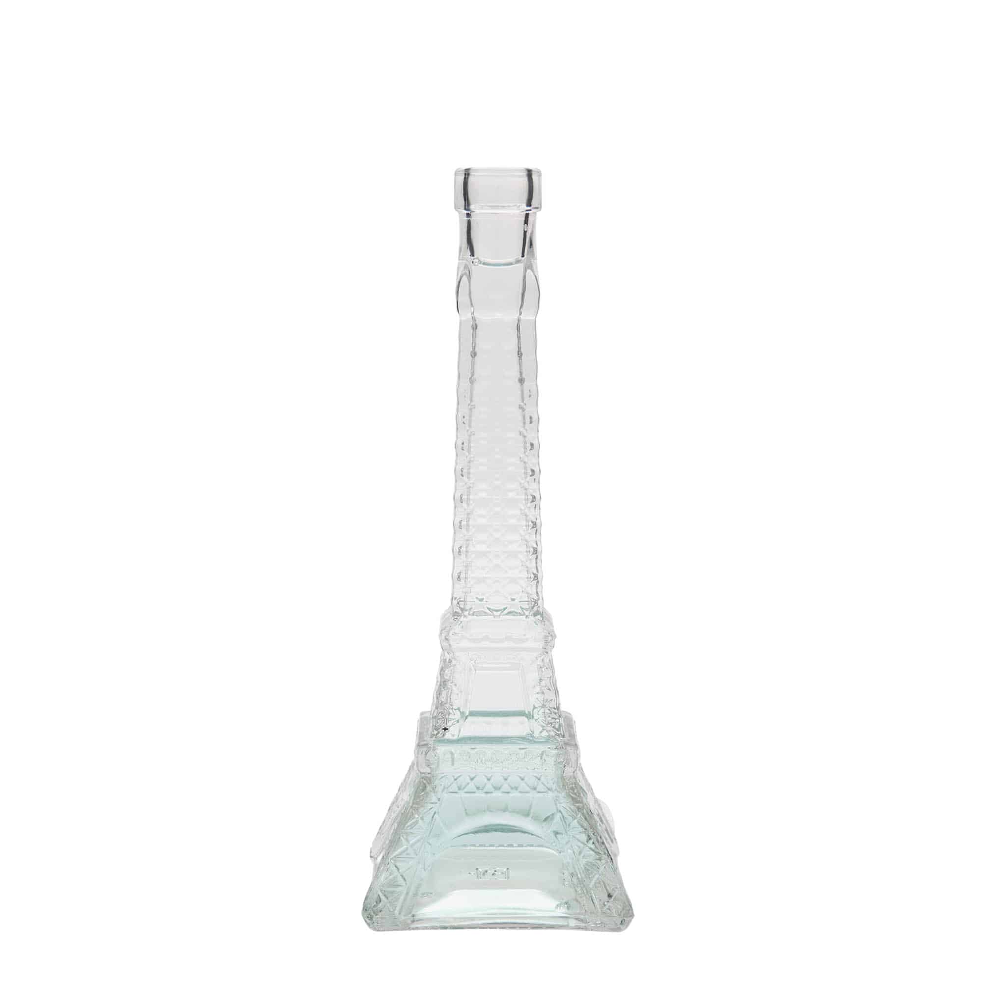 Flacon en verre 200 ml « Tour Eiffel », ouverture : bouchon en liège Flacon en verre 200 ml « Tour Eiffel », ouverture : bouchon en liège