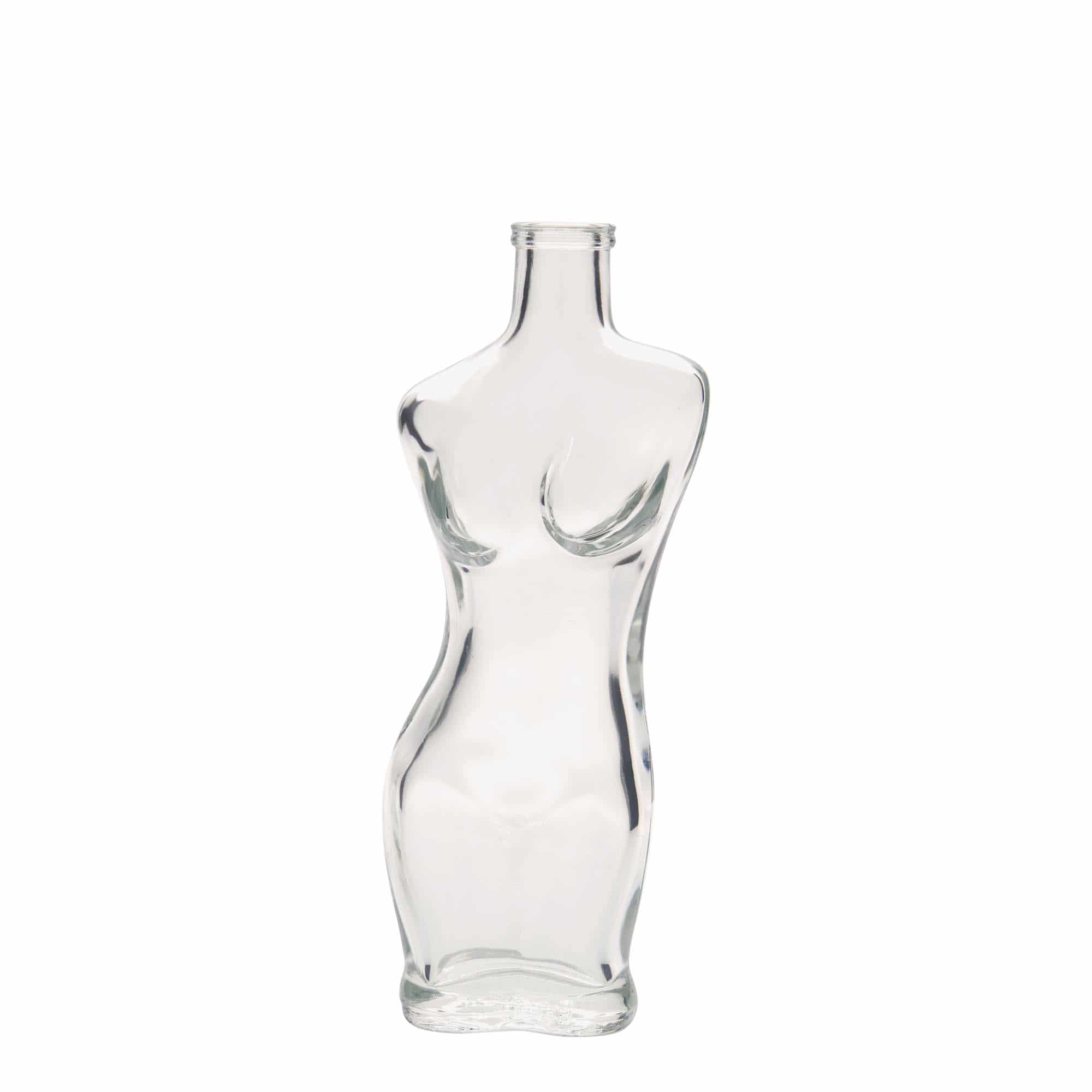 Flacon en verre de 200 ml 'Eva', ouverture : liège