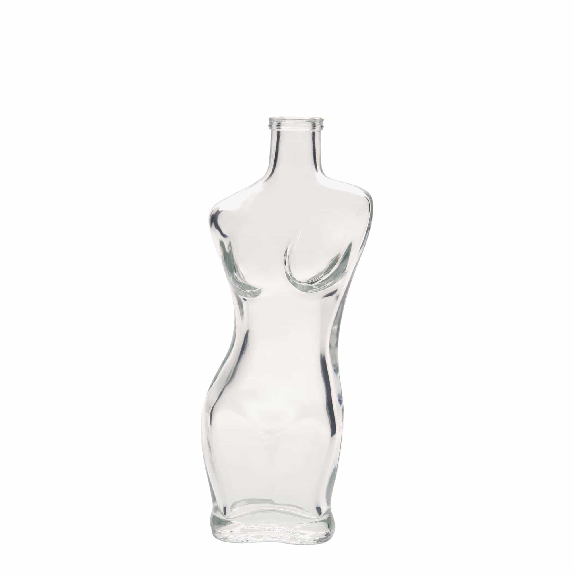 Flacon en verre de 200 ml « Eva », ouverture : liège