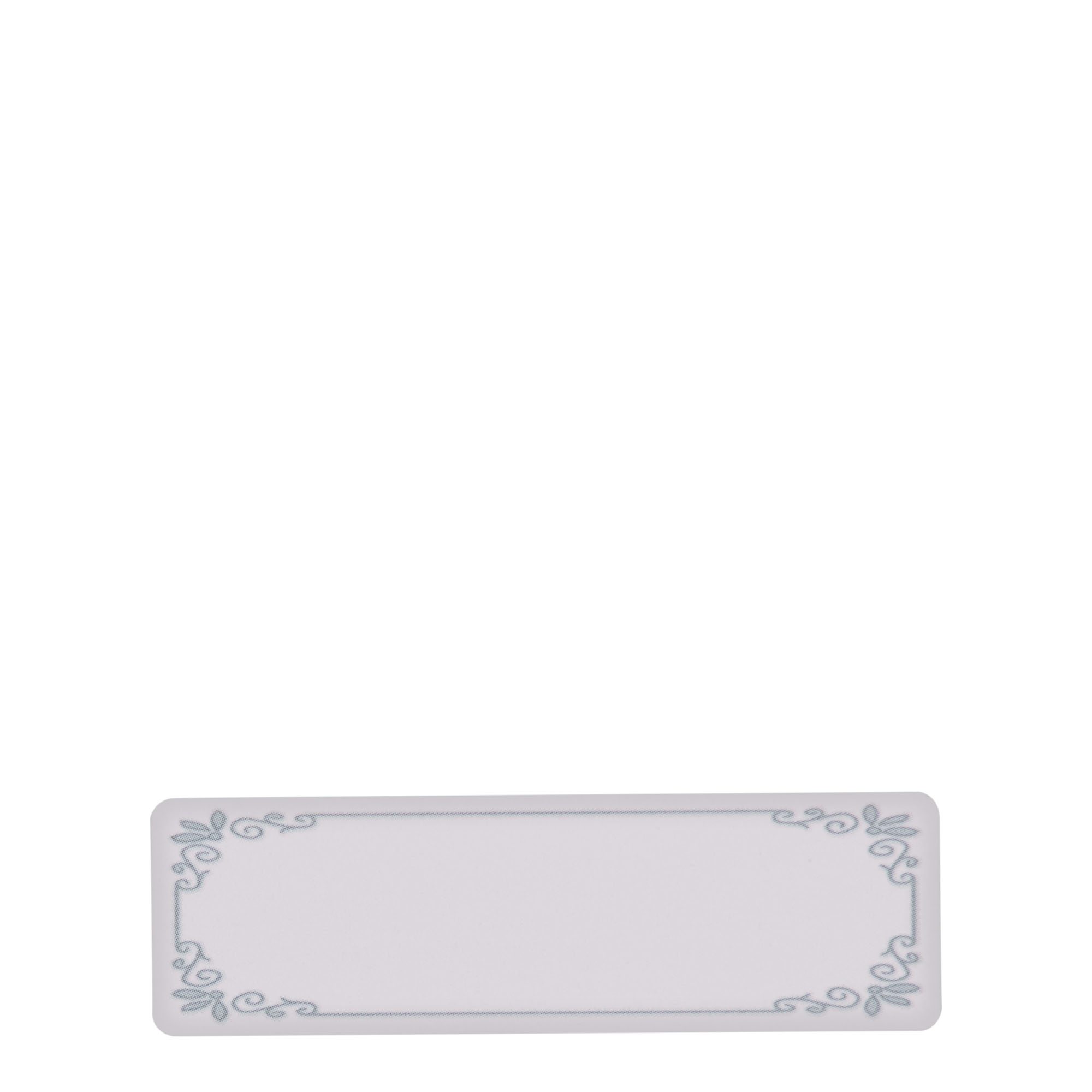 Étiquettes Zweckform « Cadre bleu », rectangulaires, papier, blanc-bleu