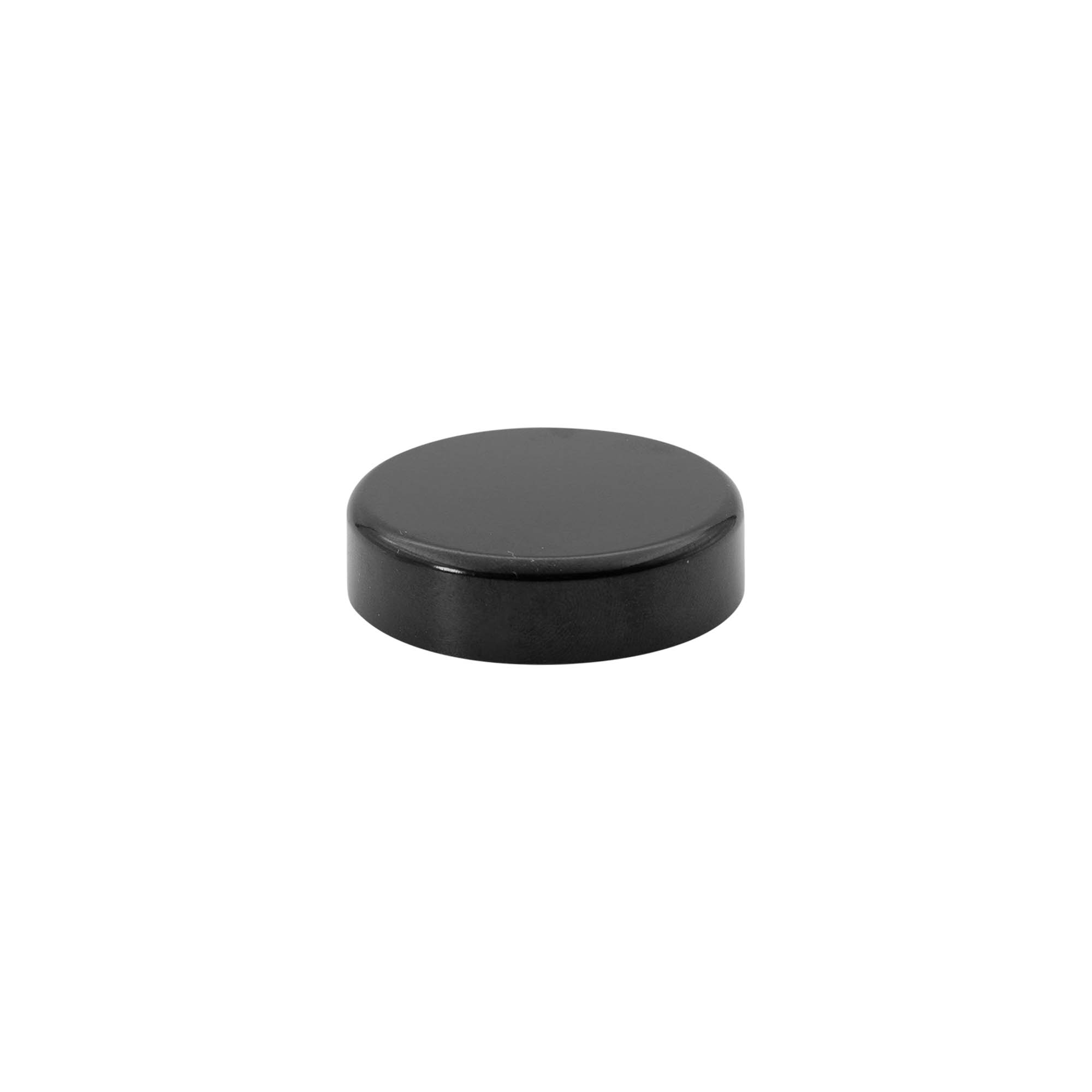 Bouchon à vis pour 50 ml 'Blue Edition', plastique HPM, noir Bouchon à vis pour 50 ml 'Blue Edition', plastique HPM, noir