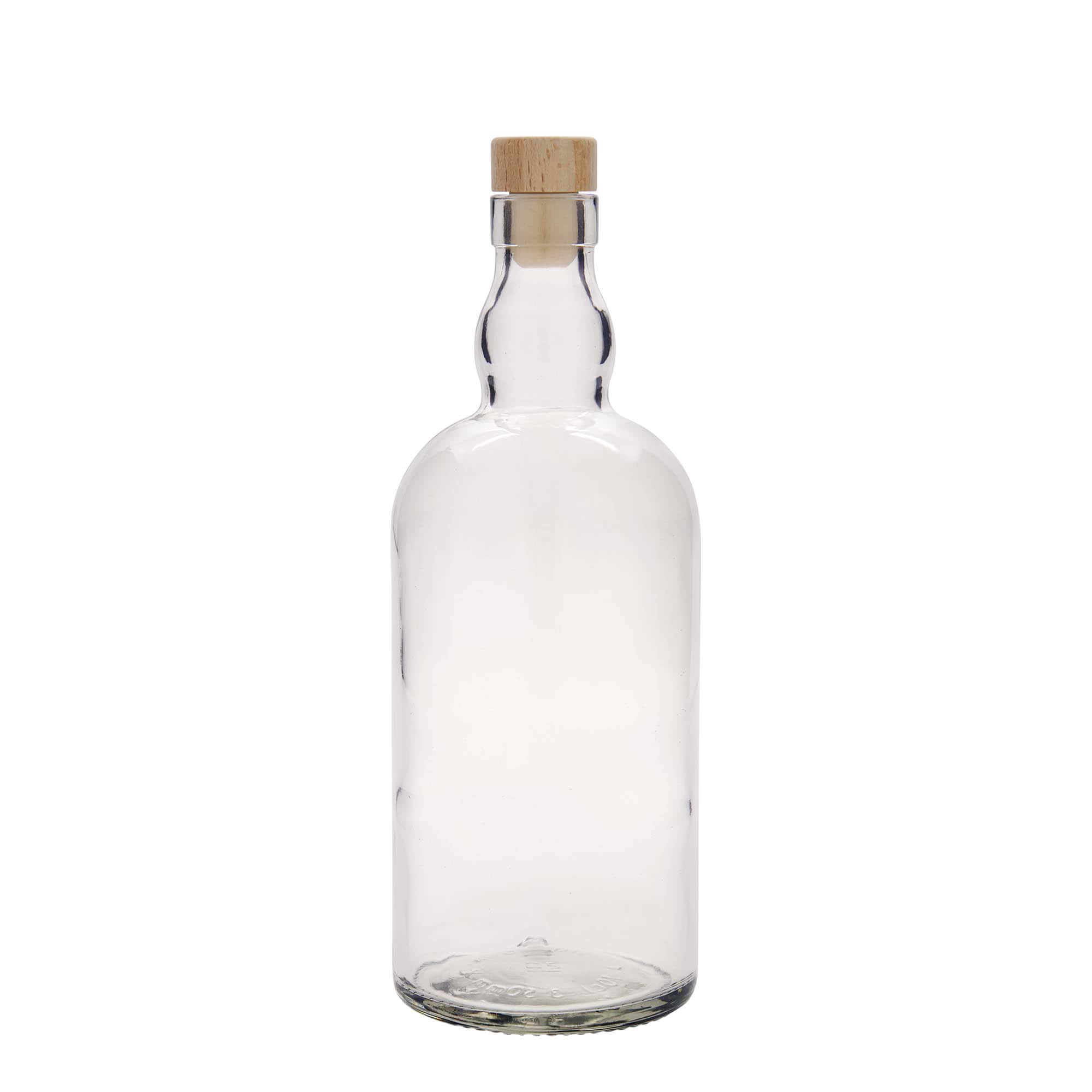 Bouteille en verre 700 ml « Aberdeen », ouverture : bouchon en liège