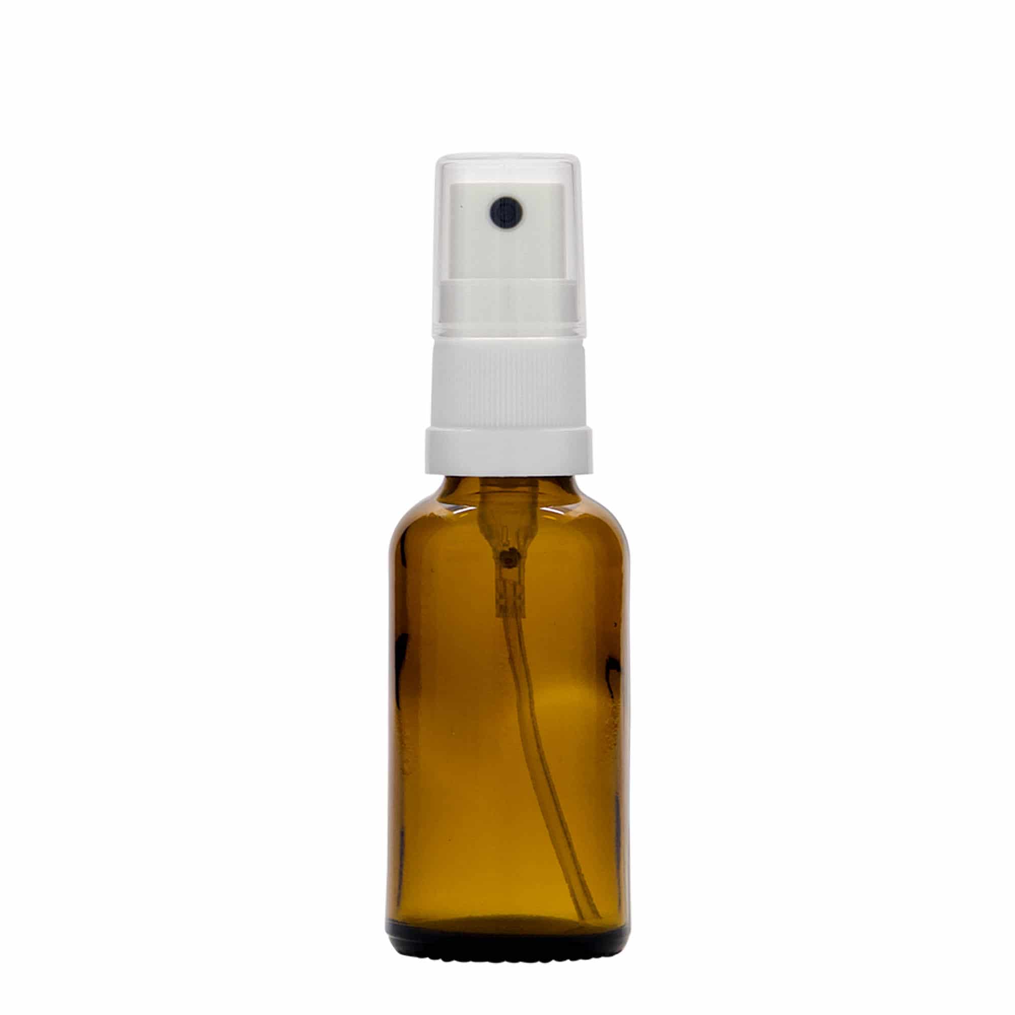 Flacon vaporisateur médical 30 ml, verre, brun, bouchage: DIN 18 Flacon vaporisateur médical 30 ml, verre, brun, bouchage: DIN 18