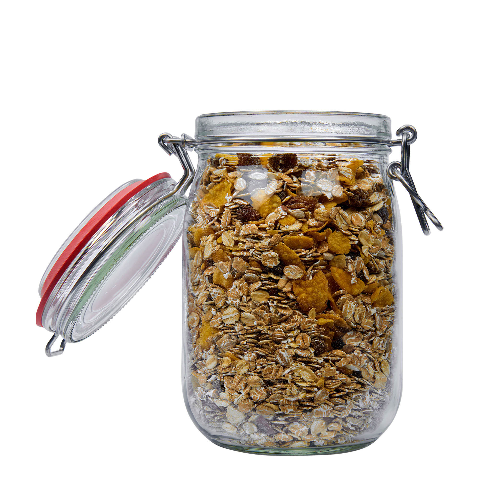 1,140 ml bocal à fermeture à pince, ouverture : fermeture à pince