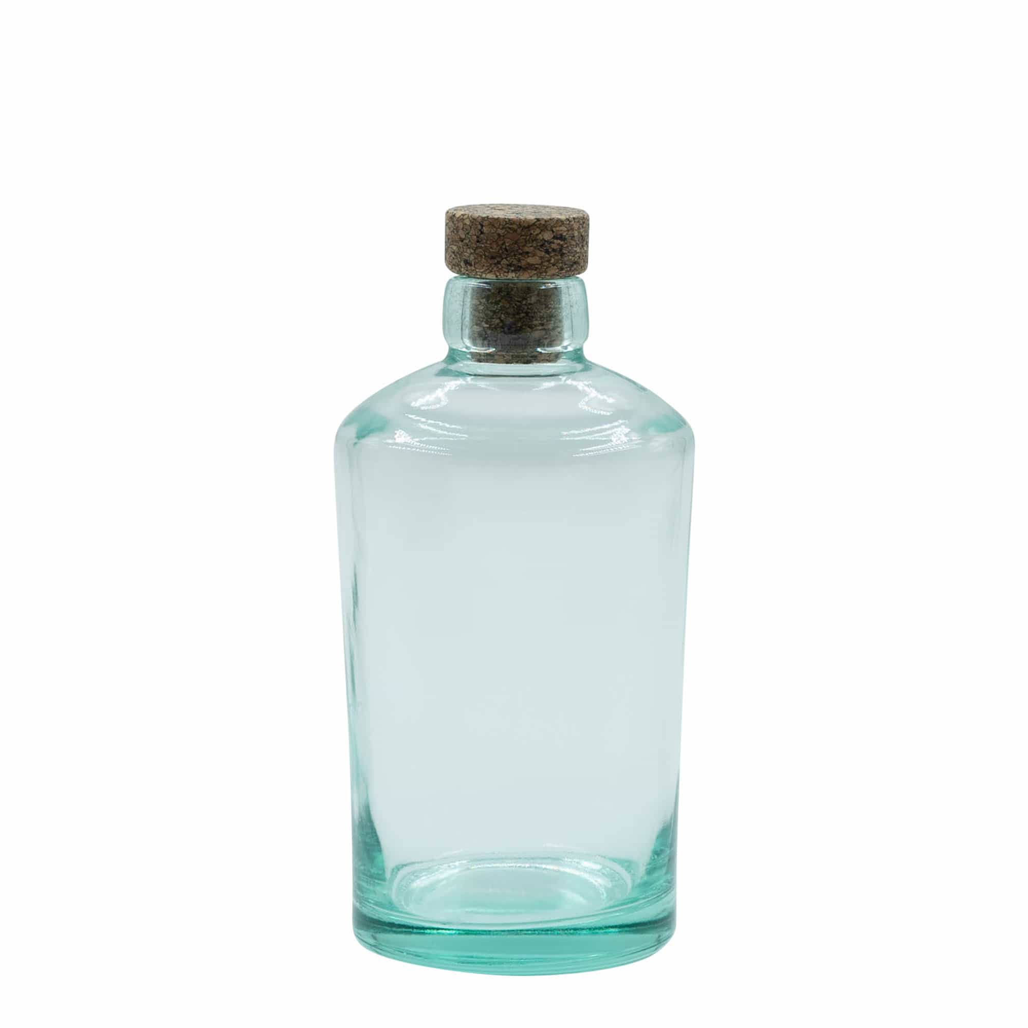 Bouteille en verre 500 ml 'Barrel', bouchage: bouchon