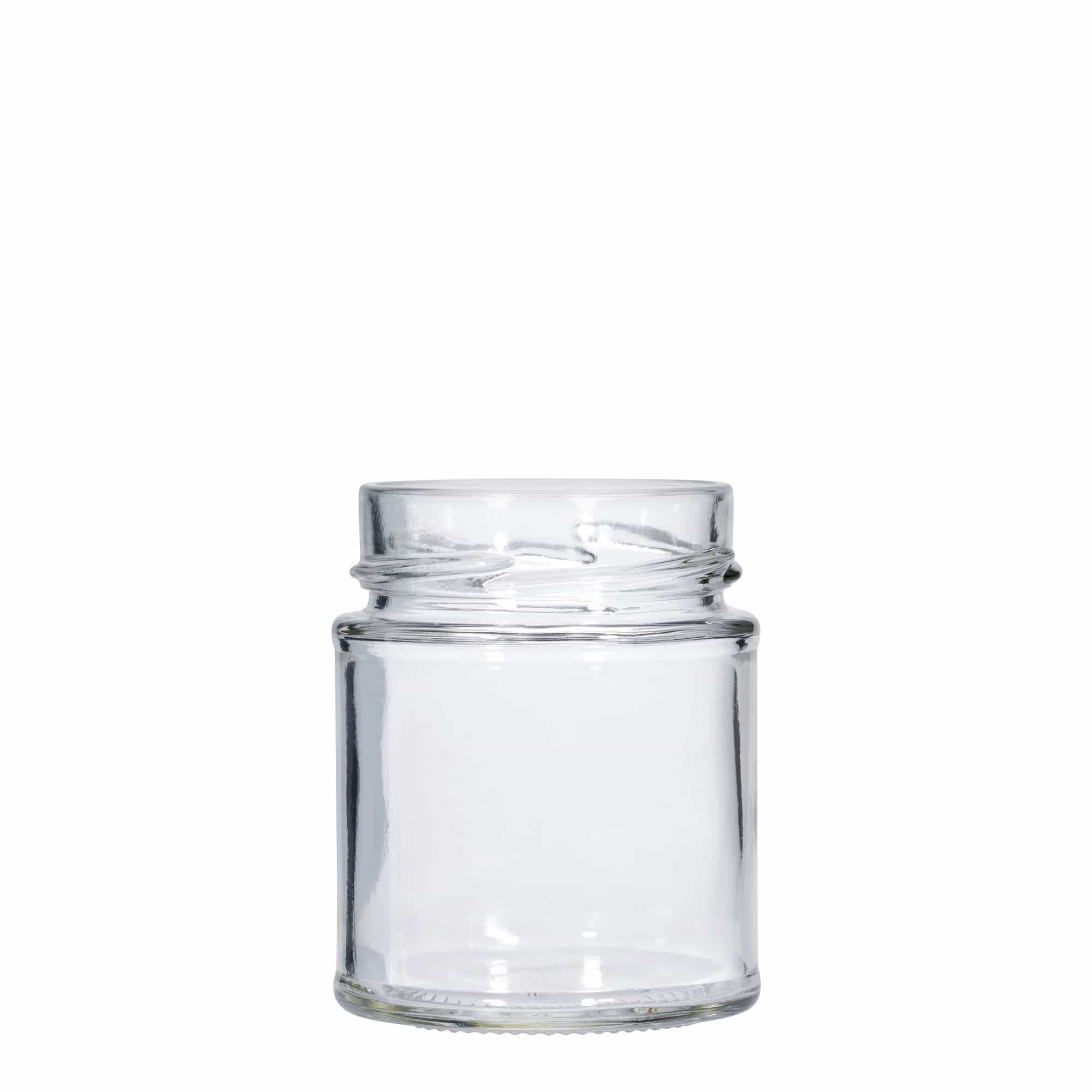 212 ml verre rond 'Enjoy', ouverture : Deep-Twist-Off (DTO 63)