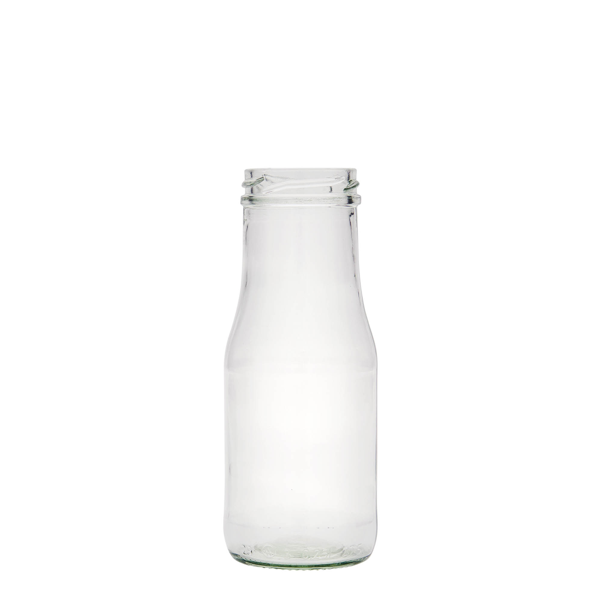 Bouteille en verre 250 ml Susann, ouverture : Twist-Off (TO 48) Bouteille en verre 250 ml Susann, ouverture : Twist-Off (TO 48)