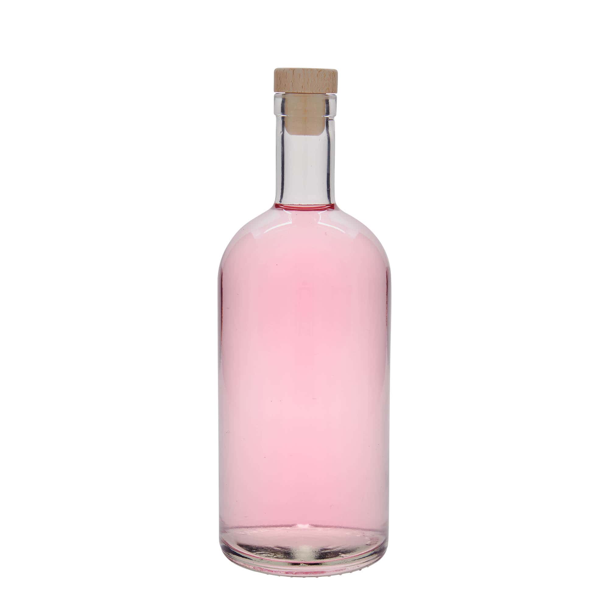 Bouteille en verre 1000 ml 'Gerardino', ouverture : bouchon en liège