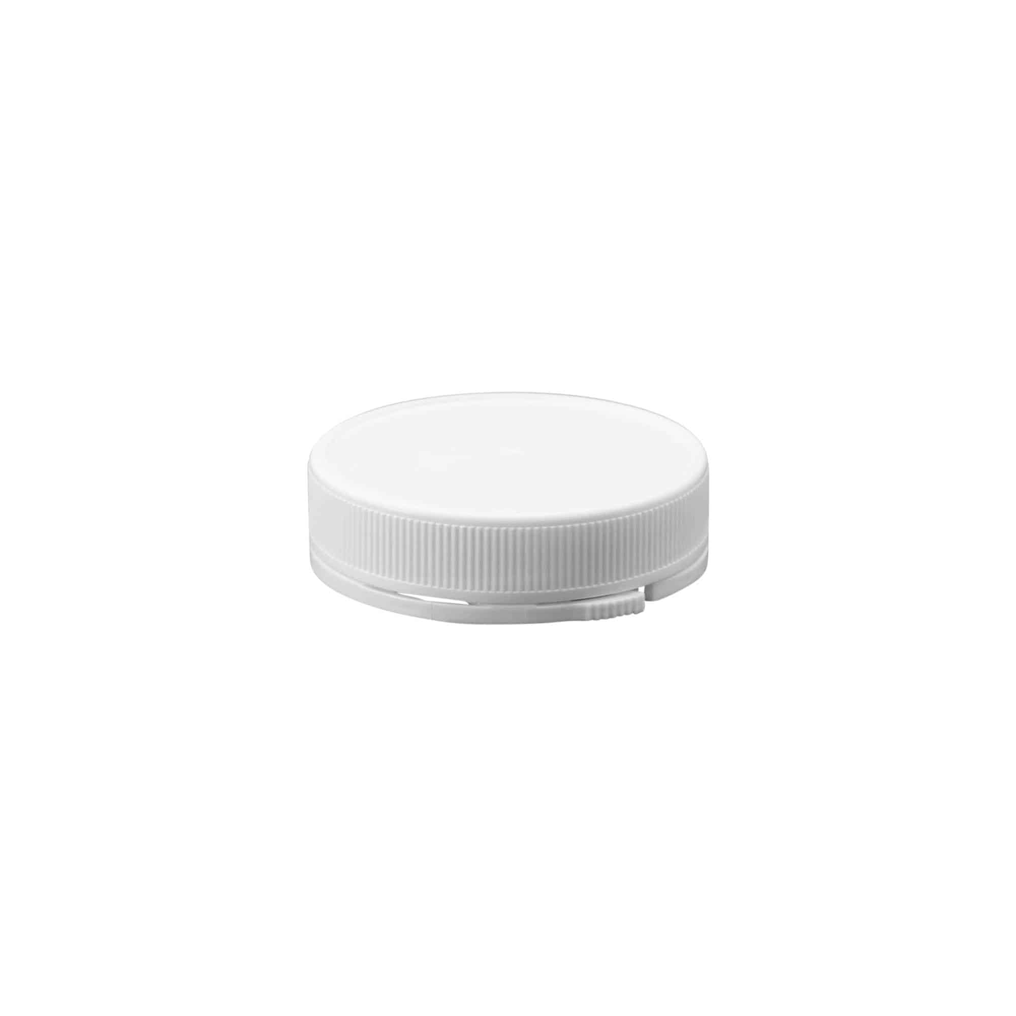 Bouchon à vis 'Securilock' 61,9 mm, plastique PP, blanc