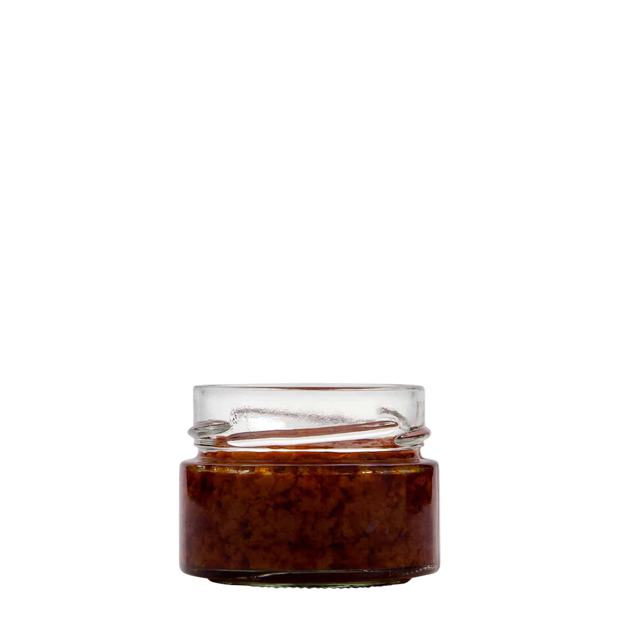 130 ml verre rond 'Aurora', ouverture : Deep-Twist-Off (DTO 66)