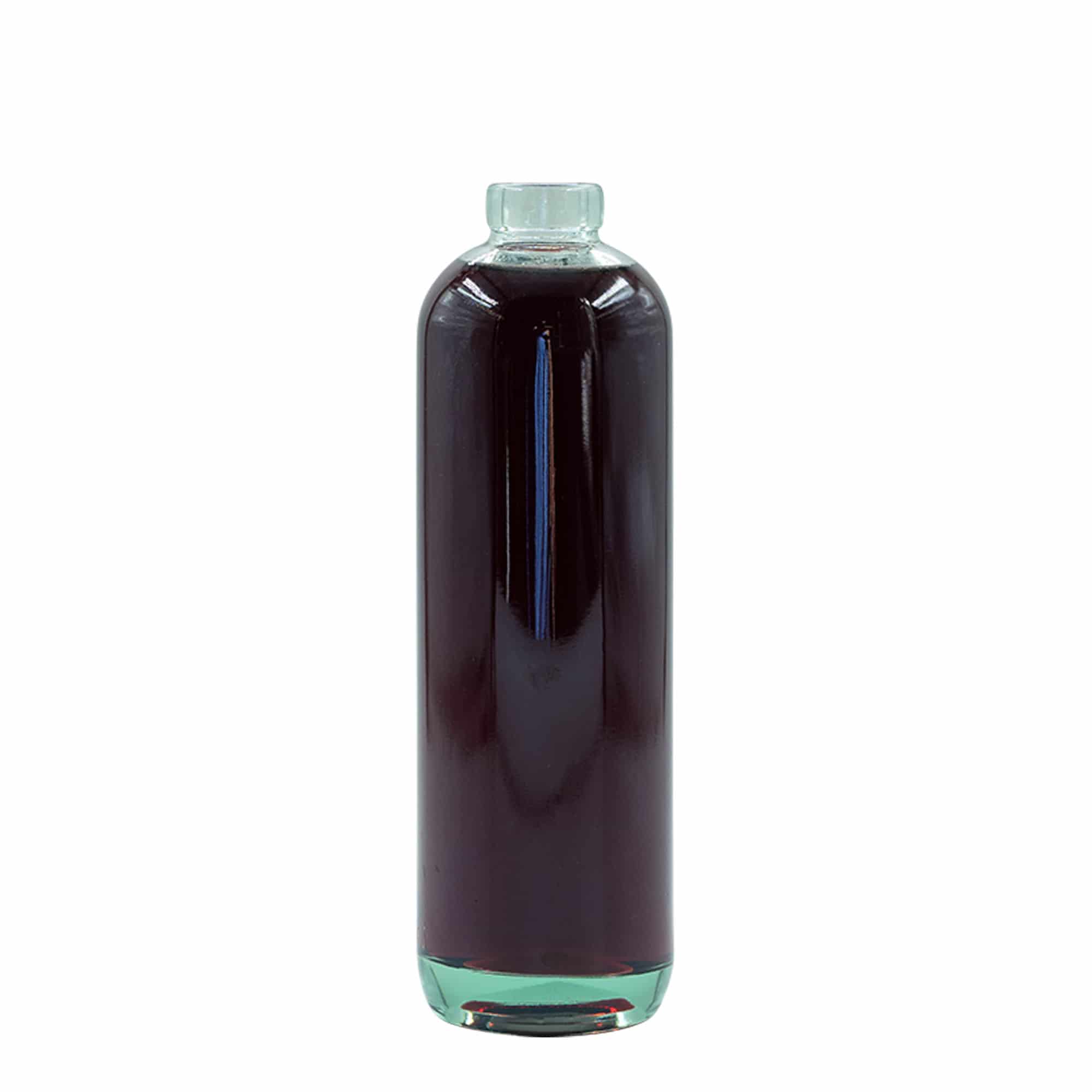 Bouteille en verre 700 ml 'Pilot', ouverture : bouchon en liège