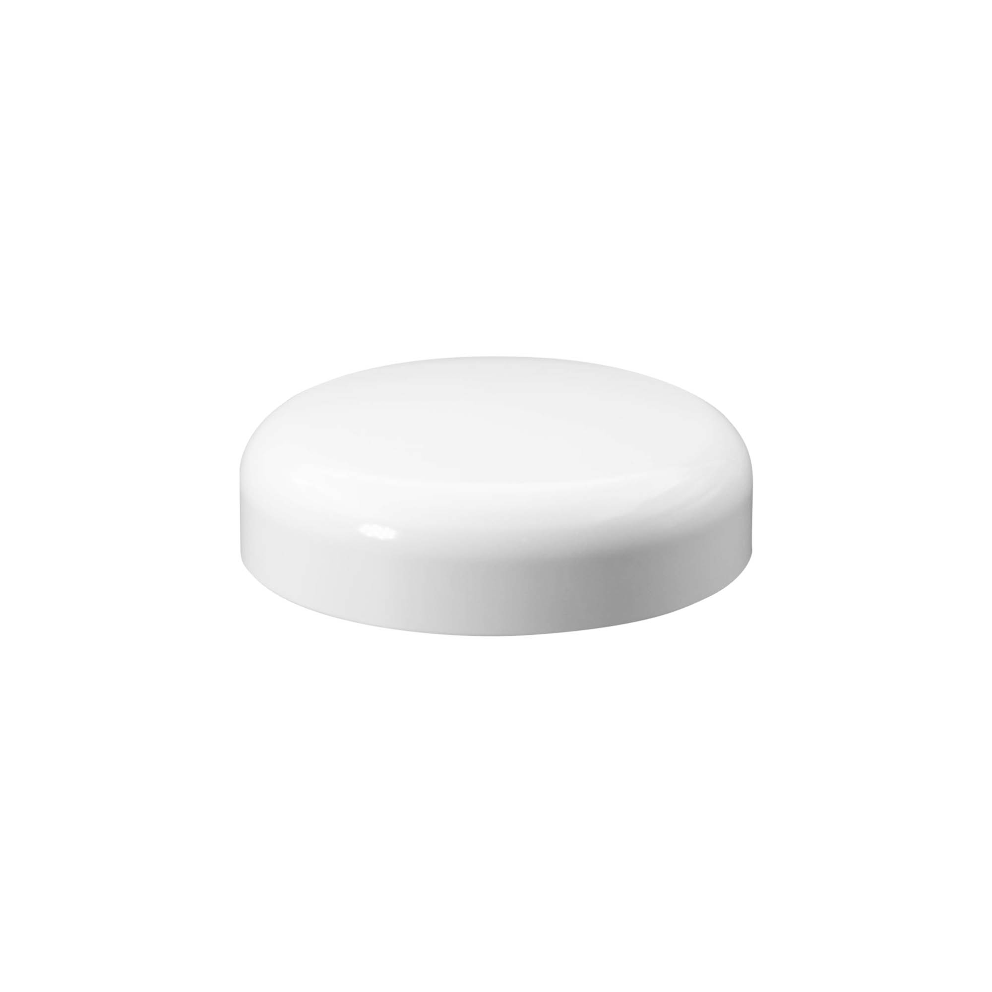 Bouchon à vis pour 200 ml 'Bianca', plastique PP, blanc