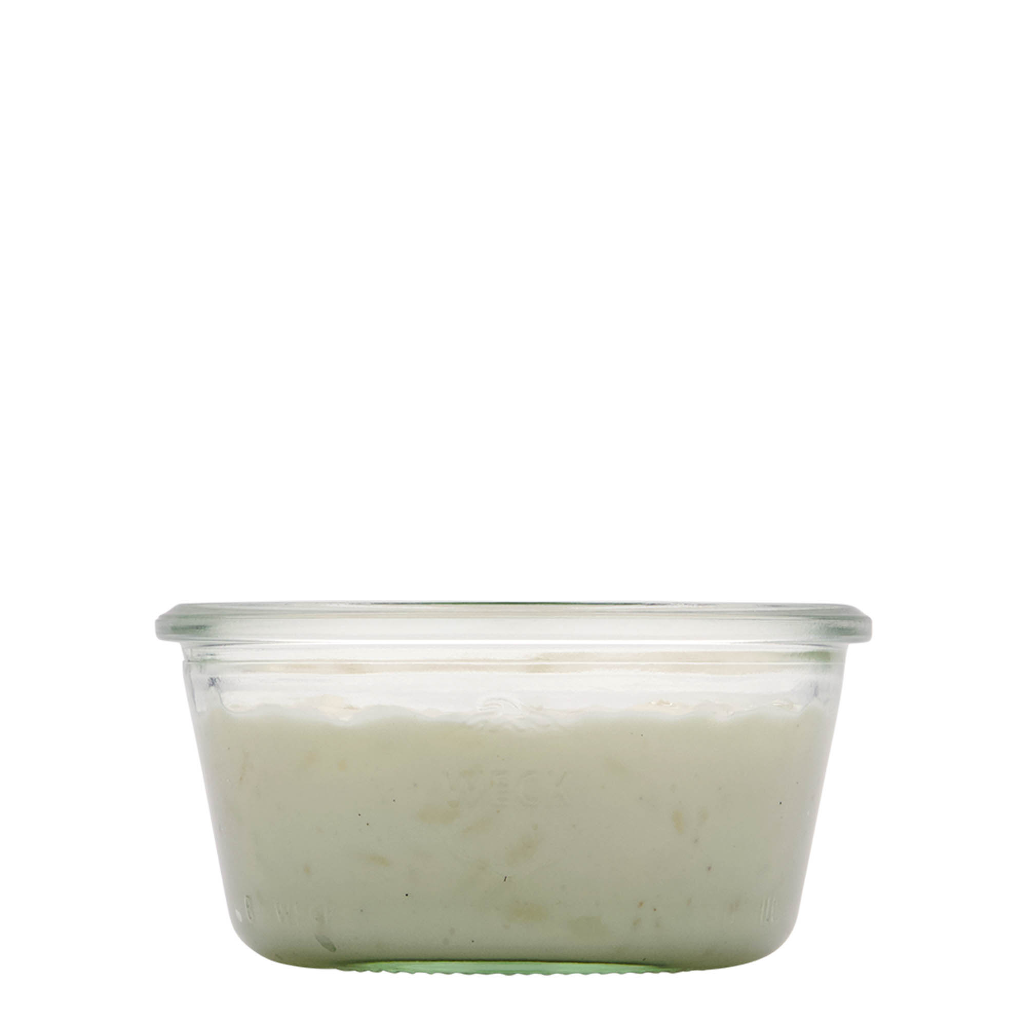 290 ml bocal WECK à renversement, ouverture : bord rond 290 ml bocal WECK à renversement, ouverture : bord rond