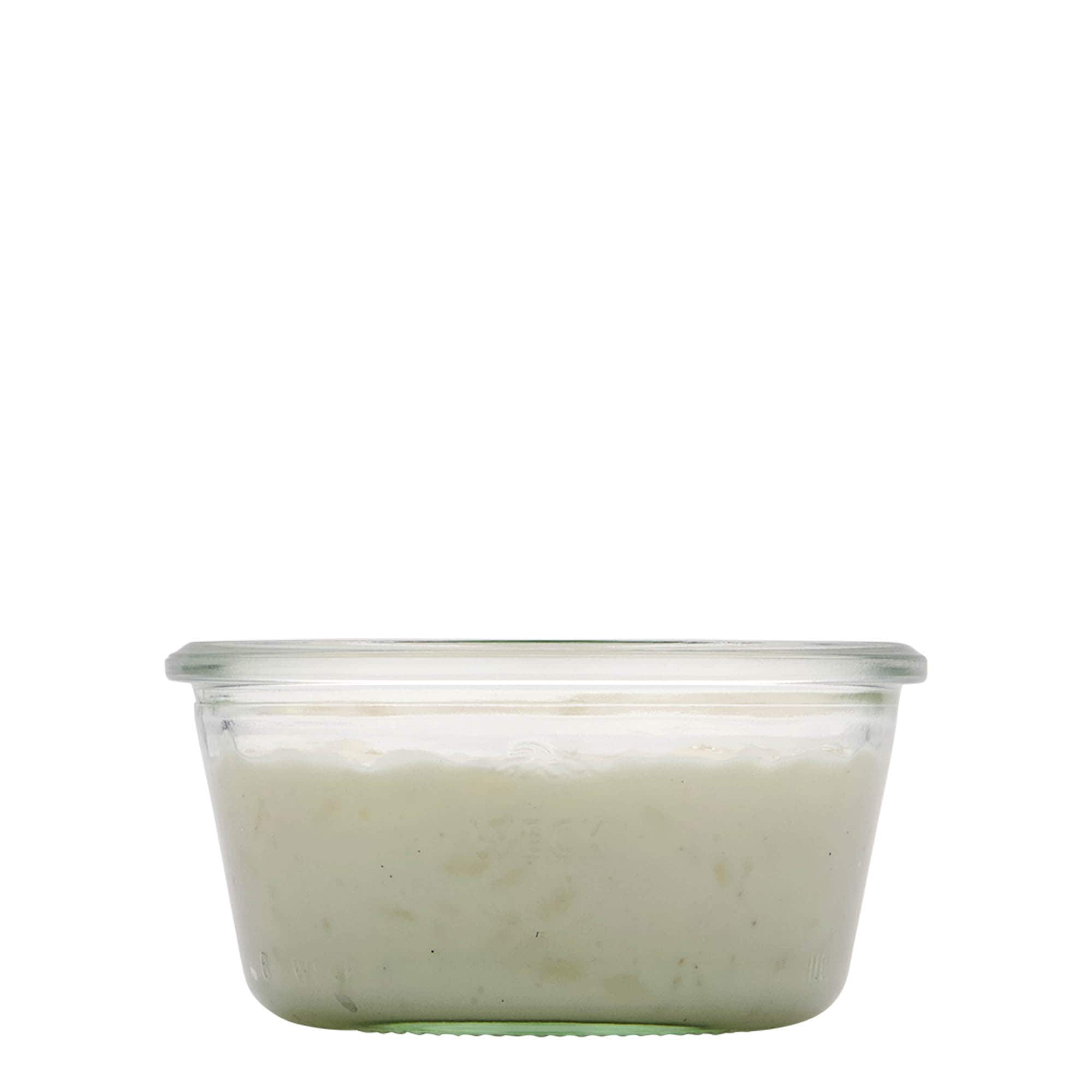 290 ml bocal WECK à renversement, ouverture : bord rond