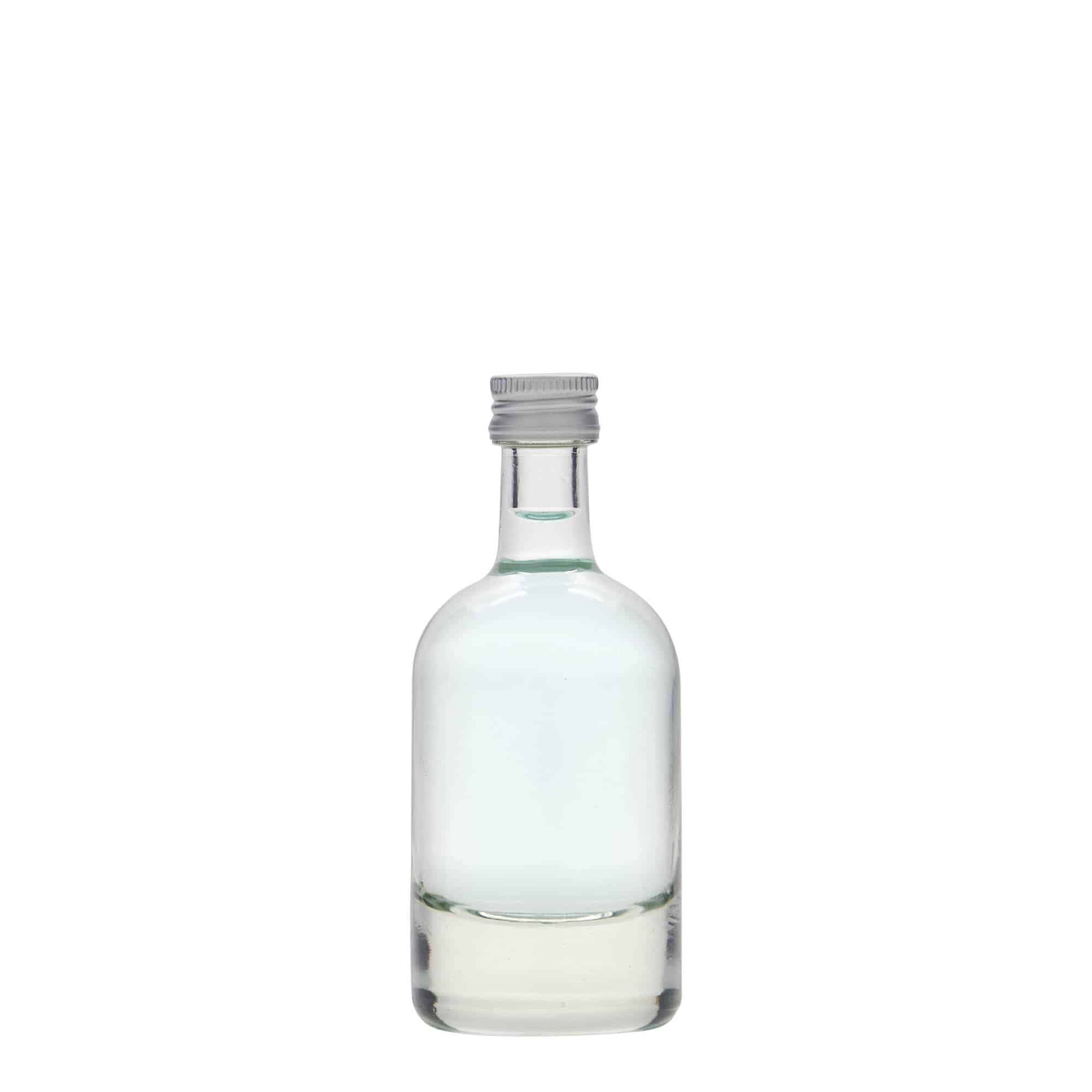 Flacon en verre 50 ml 'Linea Uno', ouverture : PP 18 Flacon en verre 50 ml 'Linea Uno', ouverture : PP 18