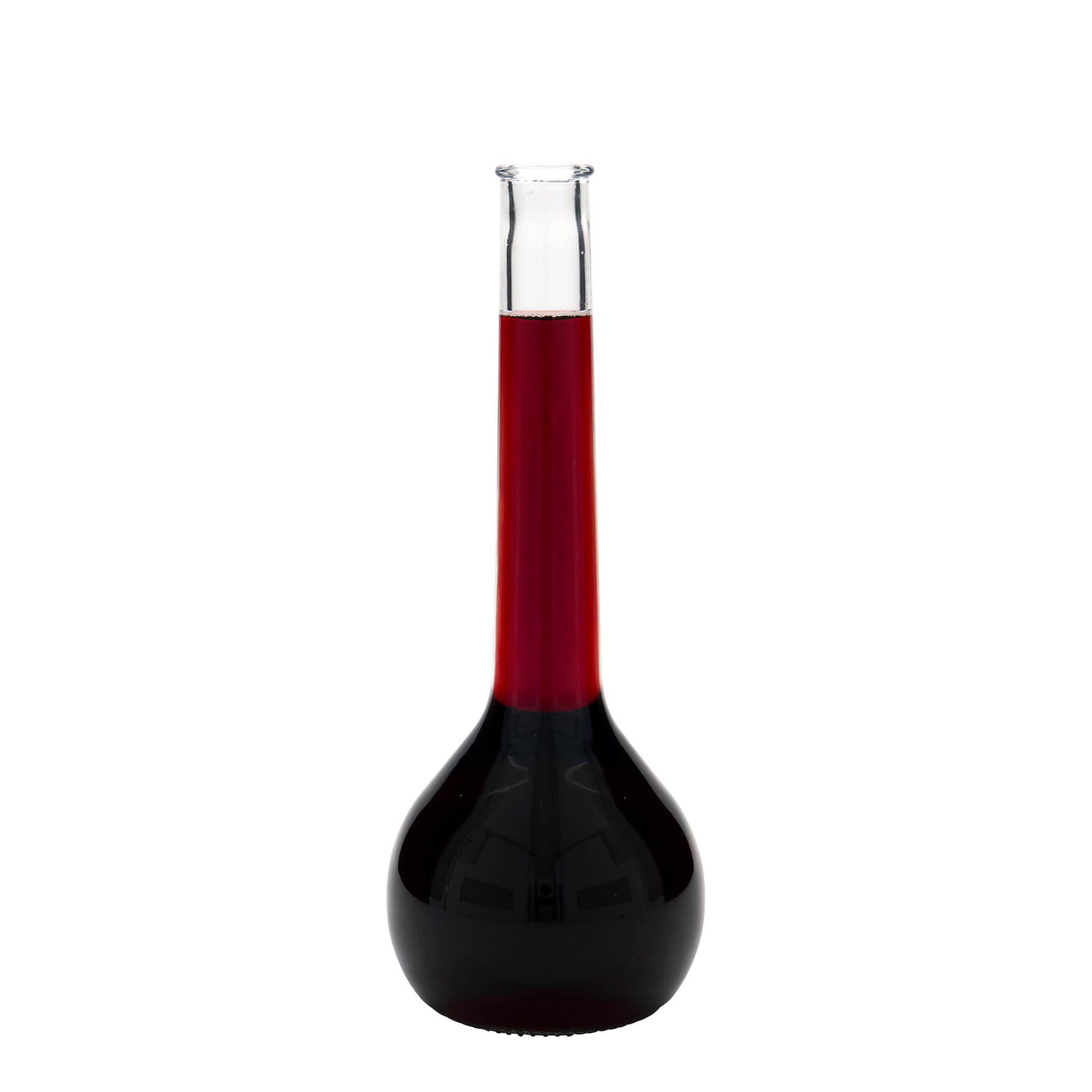 Bouteille en verre 500 ml 'Tulipano', ouverture : bouchon en liège Bouteille en verre 500 ml 'Tulipano', ouverture : bouchon en liège